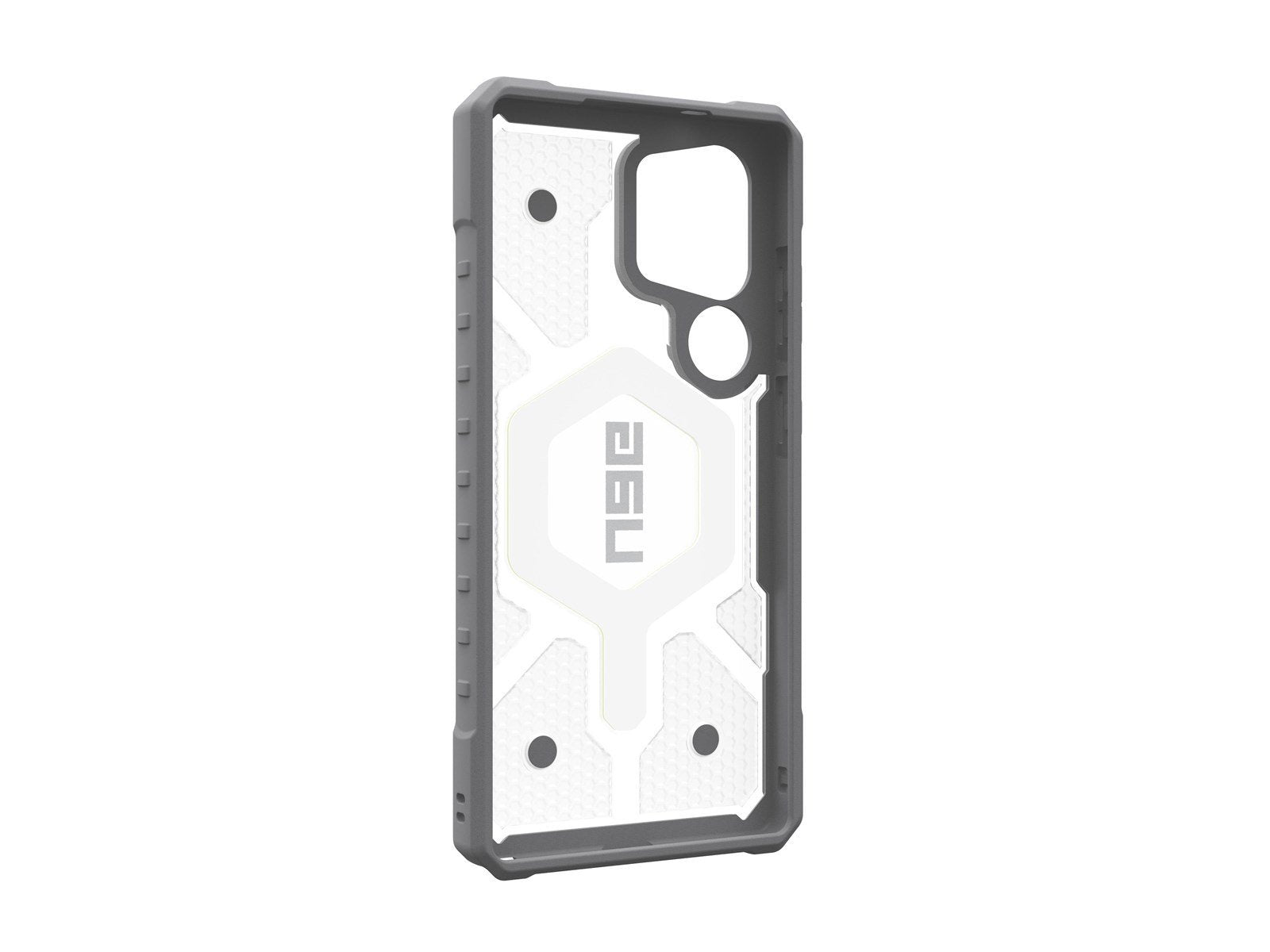 UAG Pathfinder Clear w/Magnet - Active Lava Lanyard - Samsung Galaxy S25 Ultra