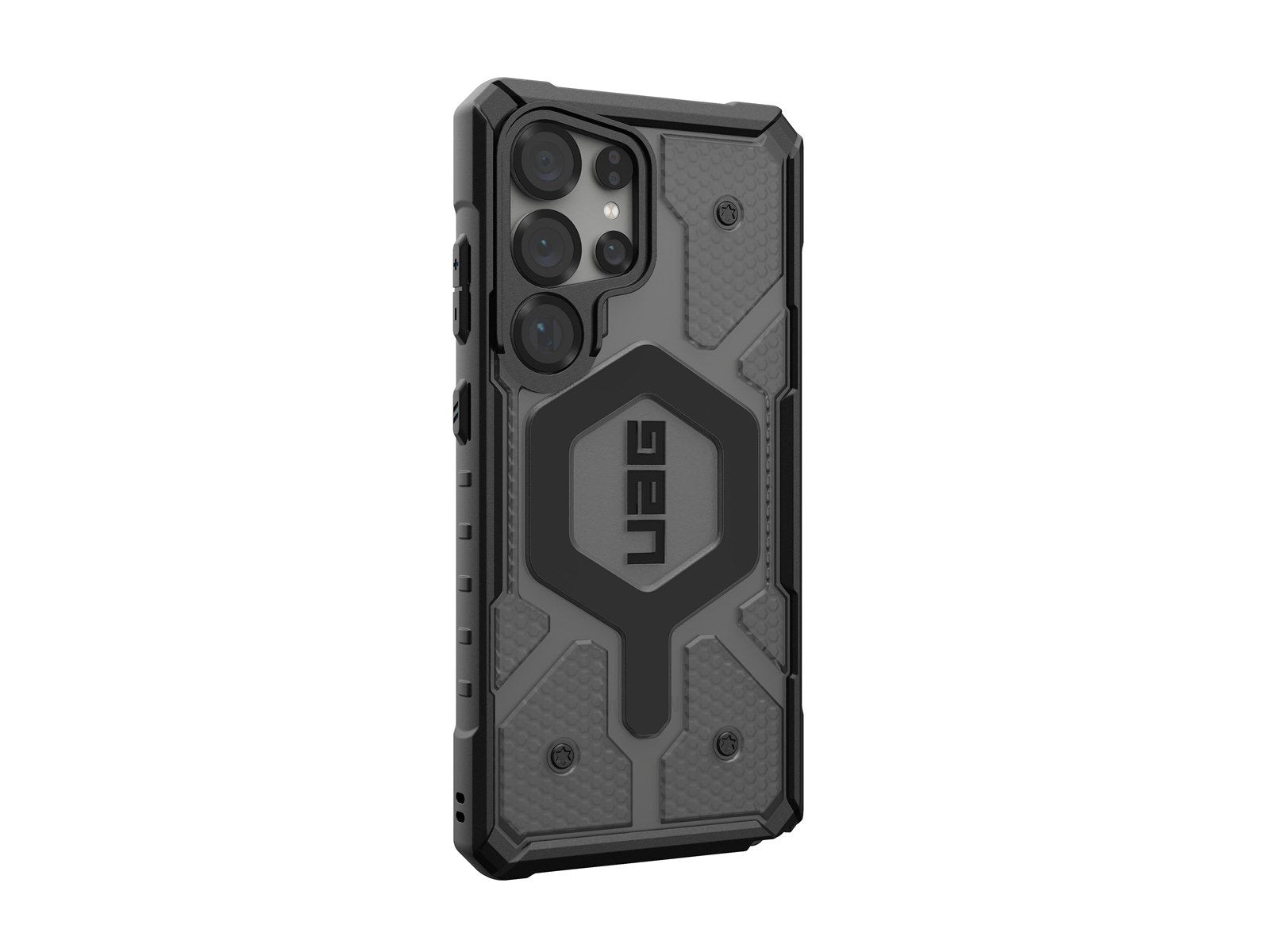 UAG Pathfinder Clear w/Magnet - Ash - Samsung Galaxy S25 Ultra