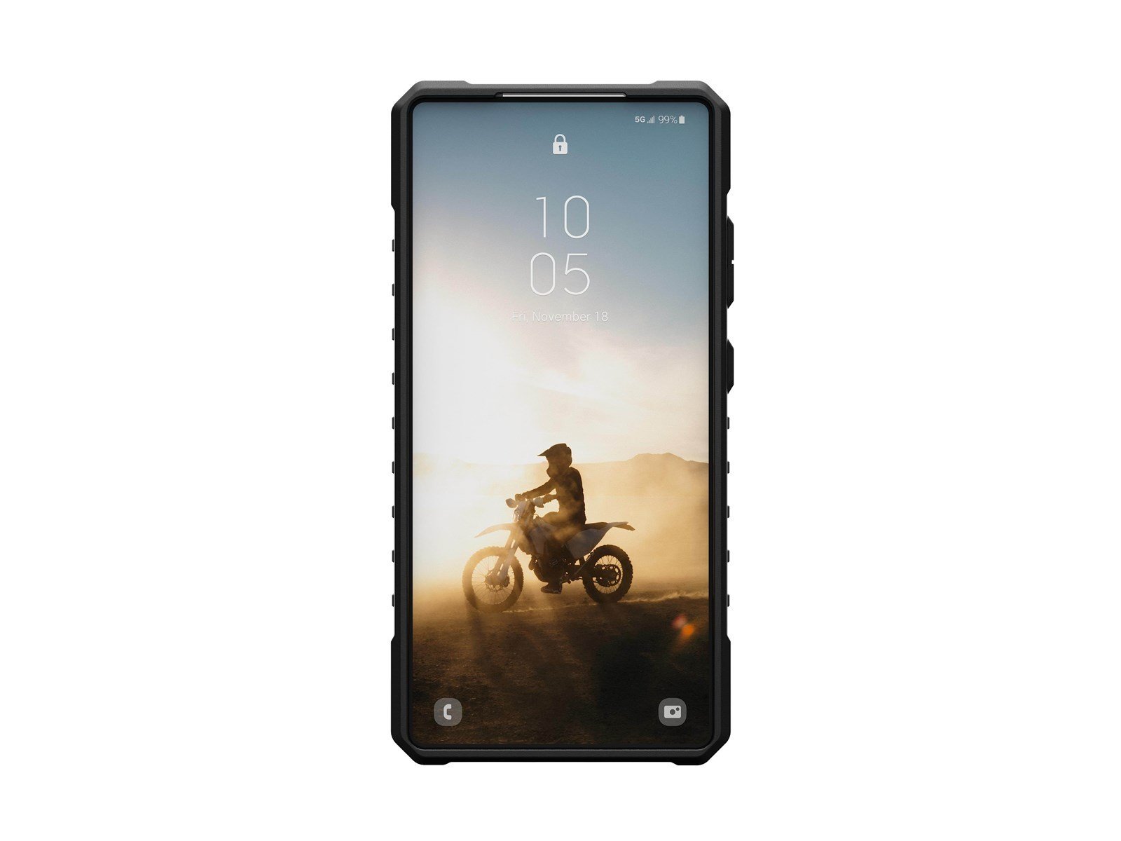 UAG Pathfinder Clear w/Magnet - Ash - Samsung Galaxy S25 Ultra
