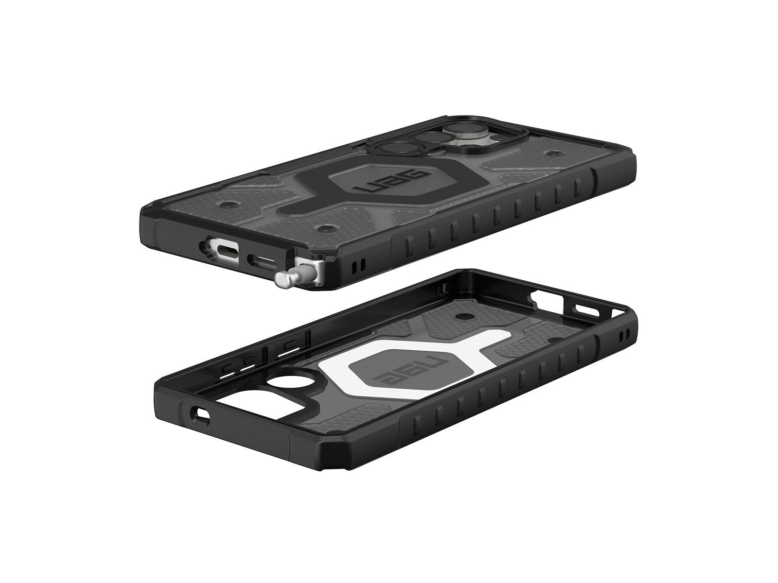 UAG Pathfinder Clear w/Magnet - Ash - Samsung Galaxy S25 Ultra