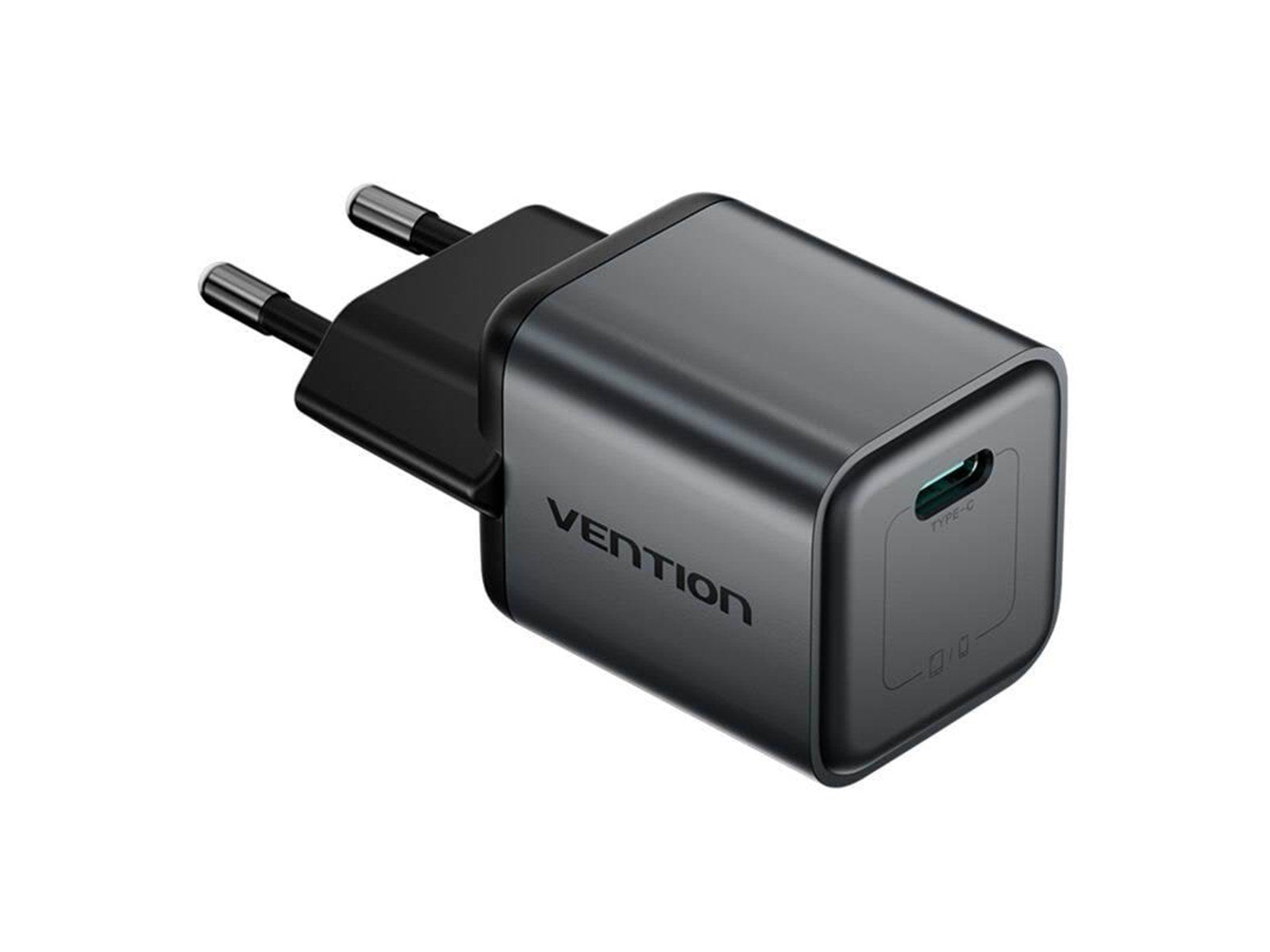 Vention GaN USB-C 20W Charger (Gray)