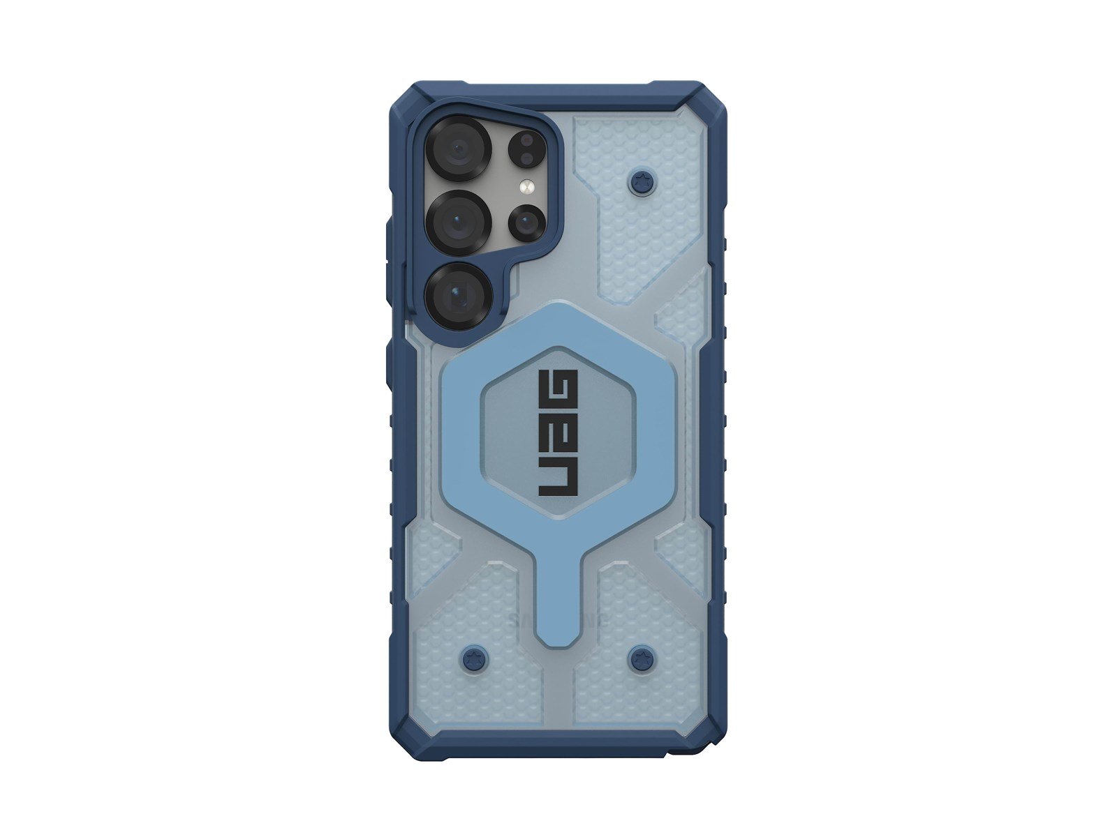 UAG Pathfinder Clear w/Magnet - Blues Lanyard - Samsung Galaxy S25 Ultra