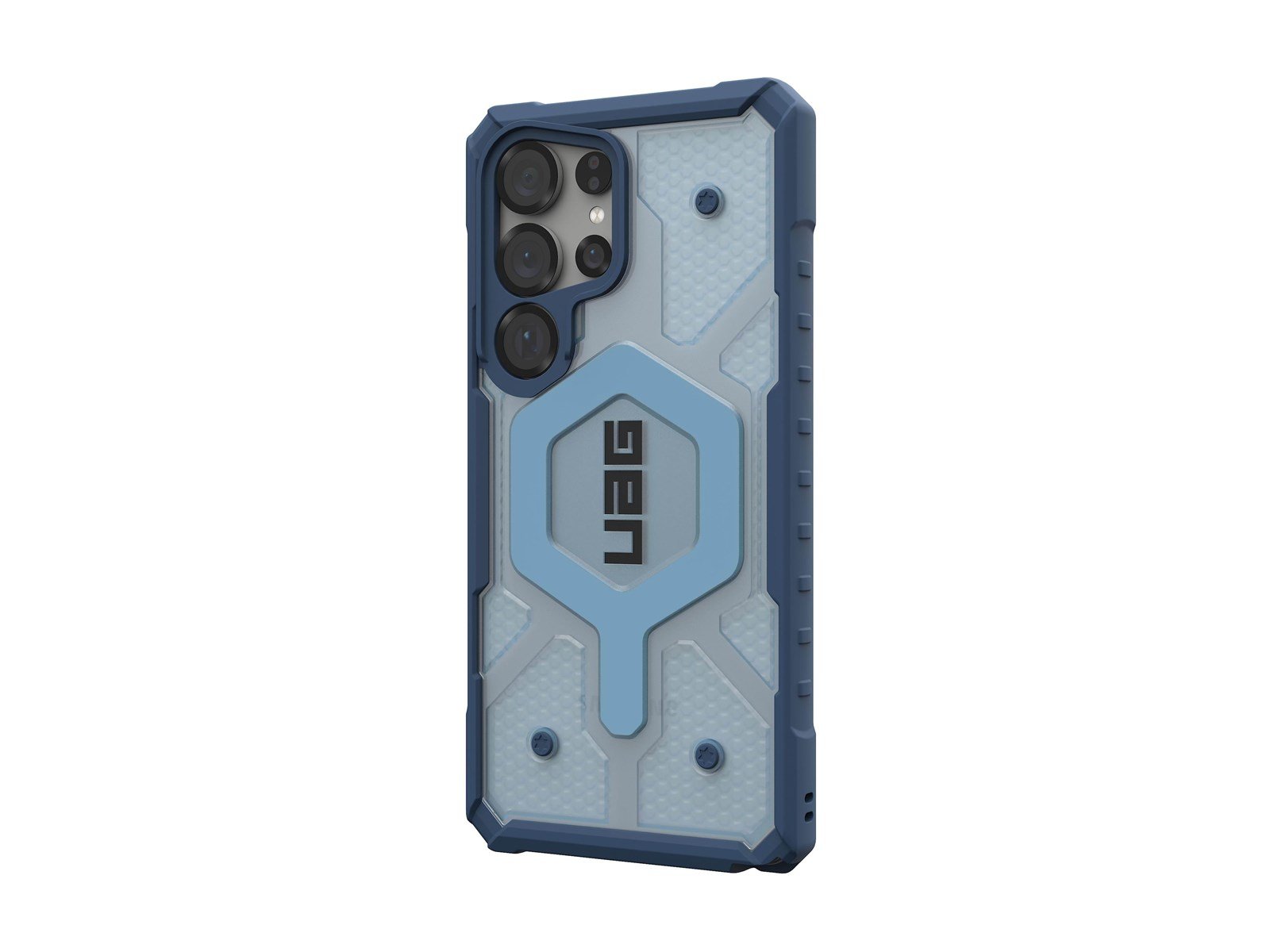 UAG Pathfinder Clear w/Magnet - Blues Lanyard - Samsung Galaxy S25 Ultra