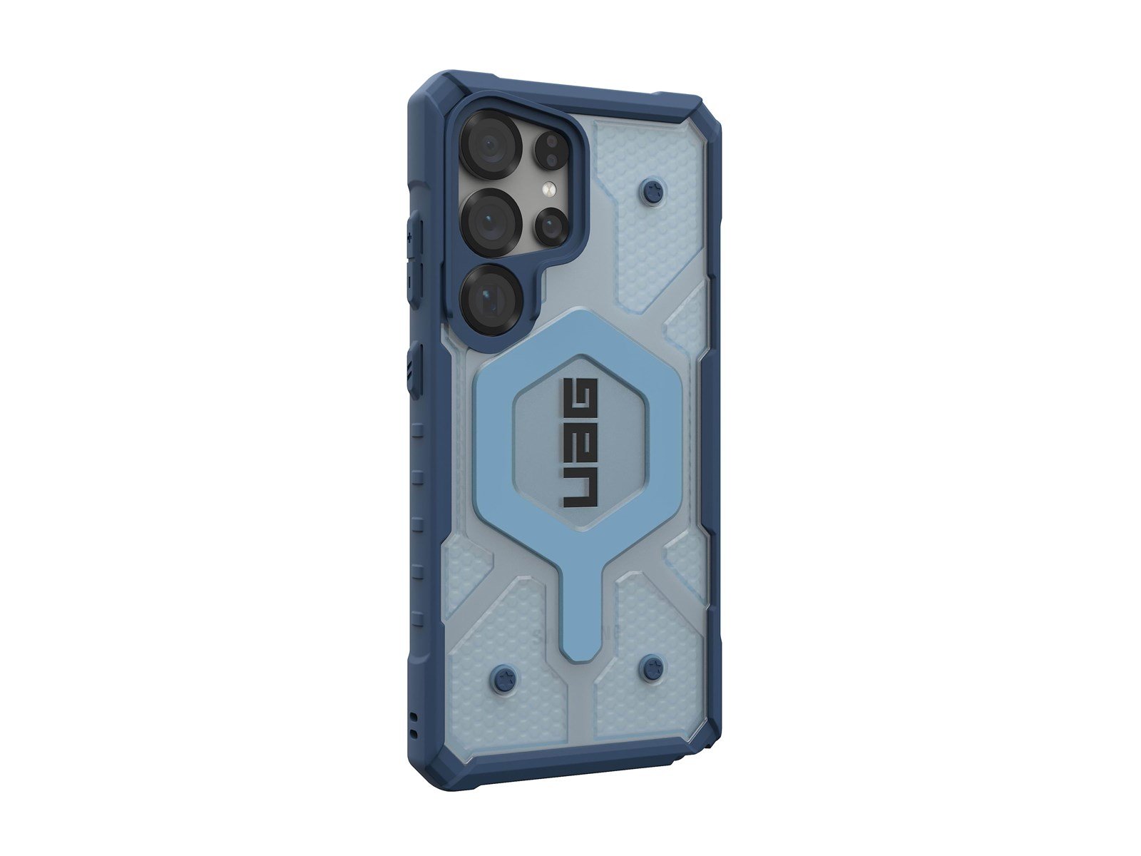 UAG Pathfinder Clear w/Magnet - Blues Lanyard - Samsung Galaxy S25 Ultra
