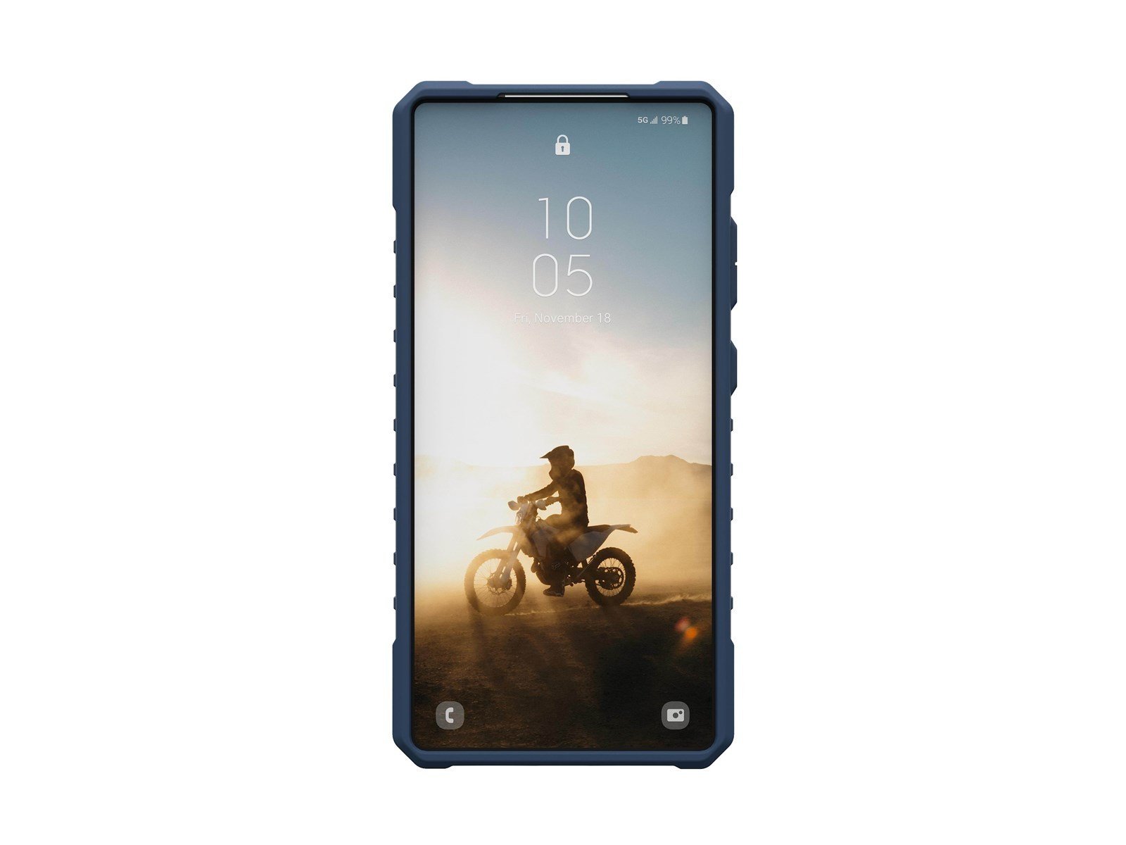 UAG Pathfinder Clear w/Magnet - Blues Lanyard - Samsung Galaxy S25 Ultra