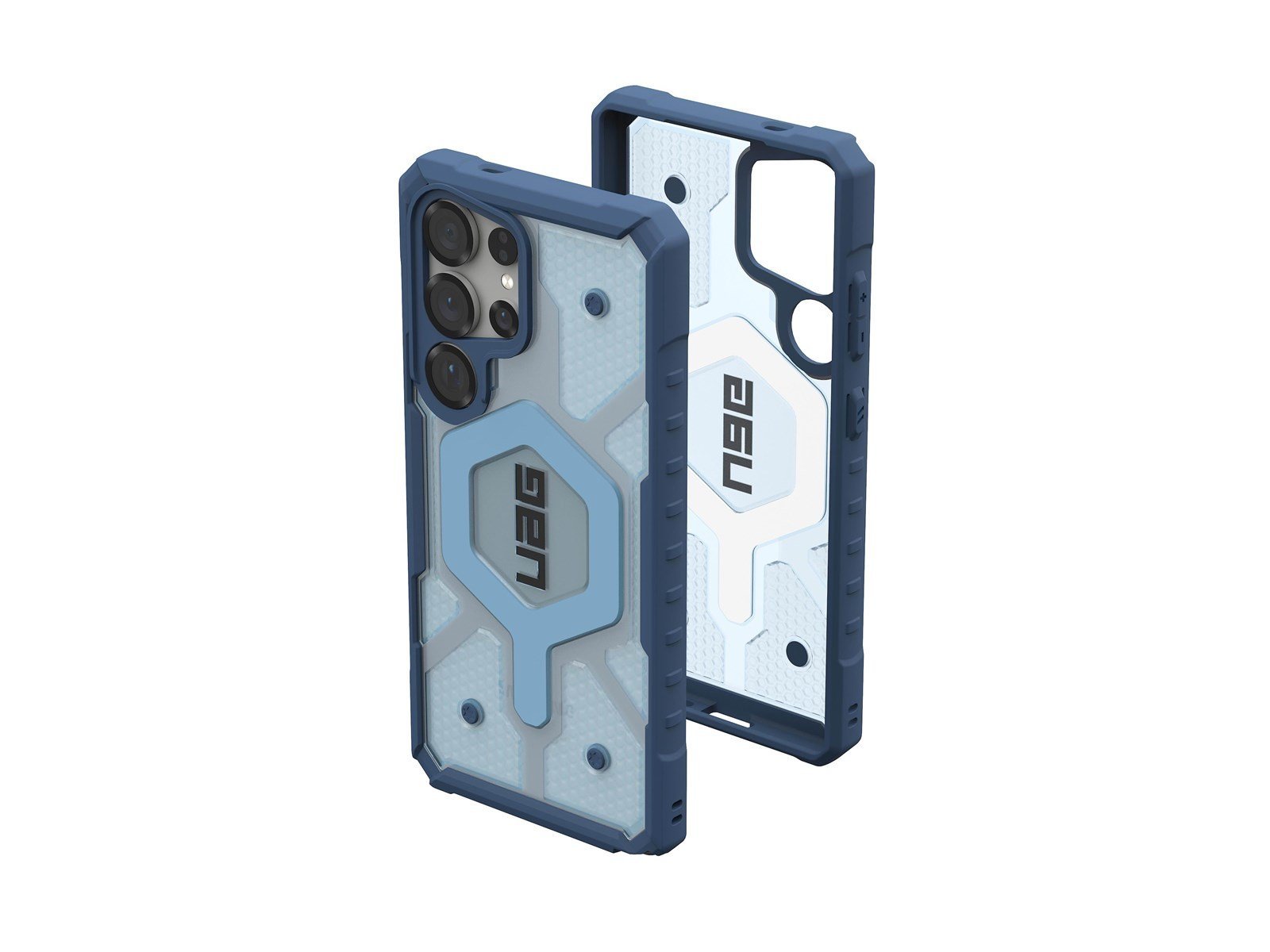 UAG Pathfinder Clear w/Magnet - Blues Lanyard - Samsung Galaxy S25 Ultra