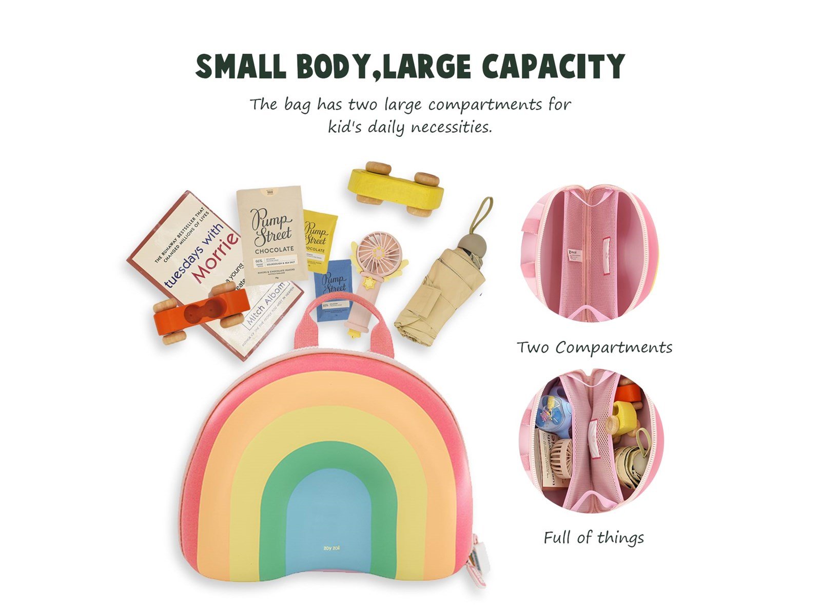 Zoy Zoii Bag-pack collection - Rainbow
