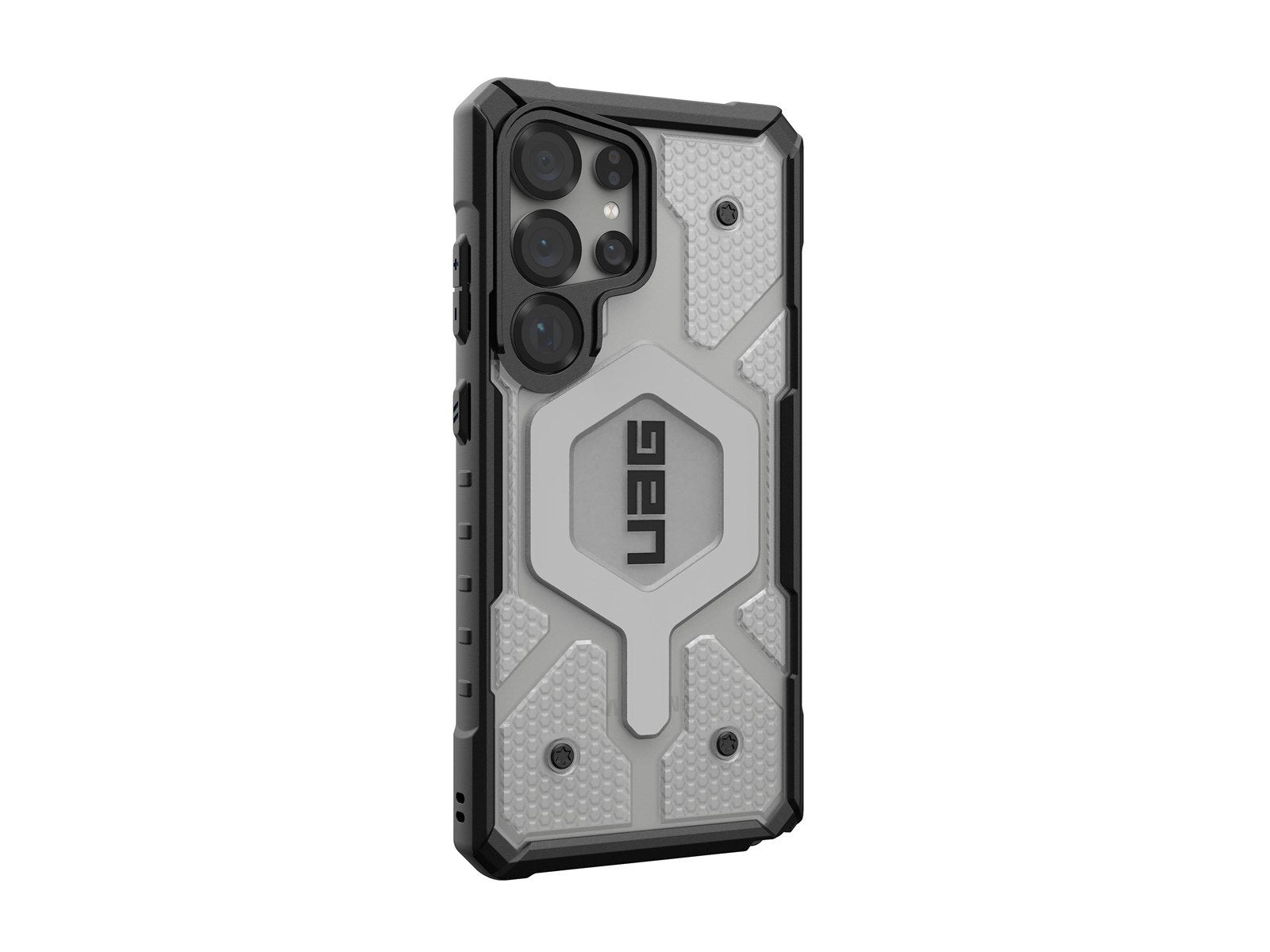 UAG Pathfinder Clear w/Magnet - Ice/Silver - Samsung Galaxy S25 Ultra