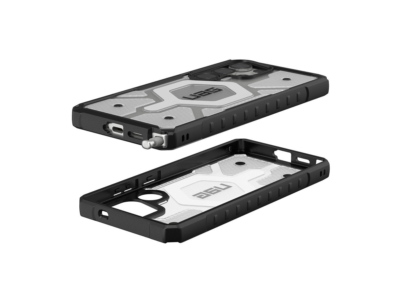 UAG Pathfinder Clear w/Magnet - Ice/Silver - Samsung Galaxy S25 Ultra