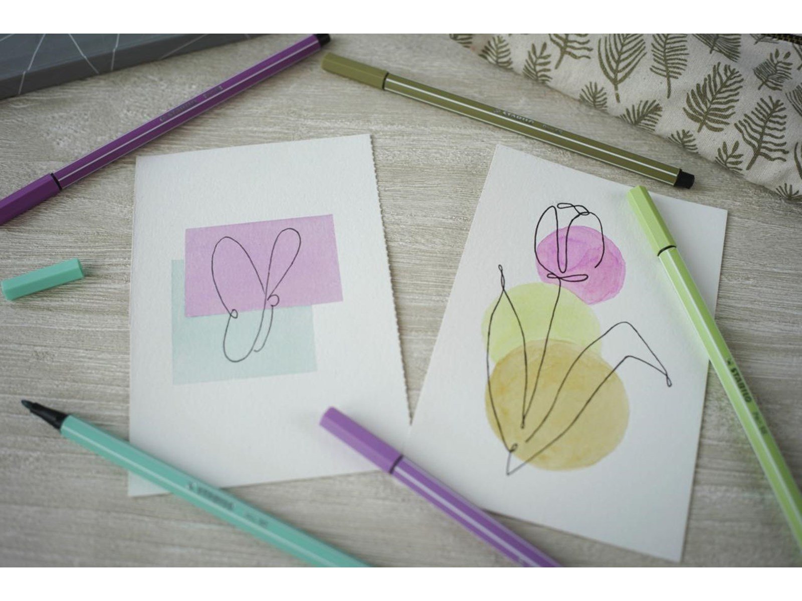STABILO Pen 68 - Felt-tip pen - Mustard (68/67)