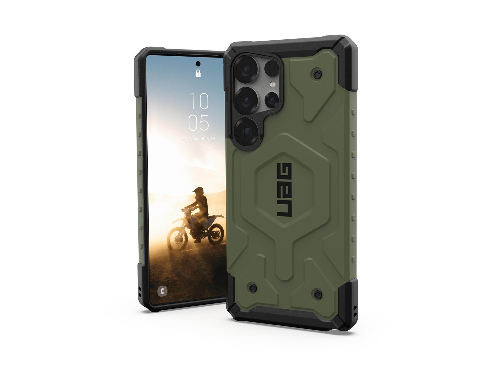 UAG Pathfinder w/ Magnet - Olive Drab - Samsung Galaxy S25 Ultra