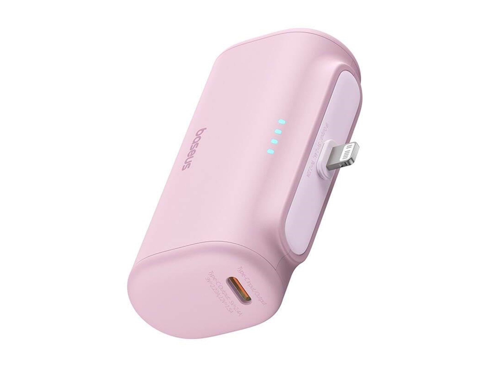 Baseus Powerbank OS-Compact IP 5000mAh 20W (pink) Powerbank (Akku) - Pink - 5000 mAh