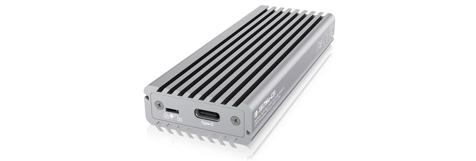 IcyBox  Externes Type-C Gehдuse fьr M.2 NVMe SSD