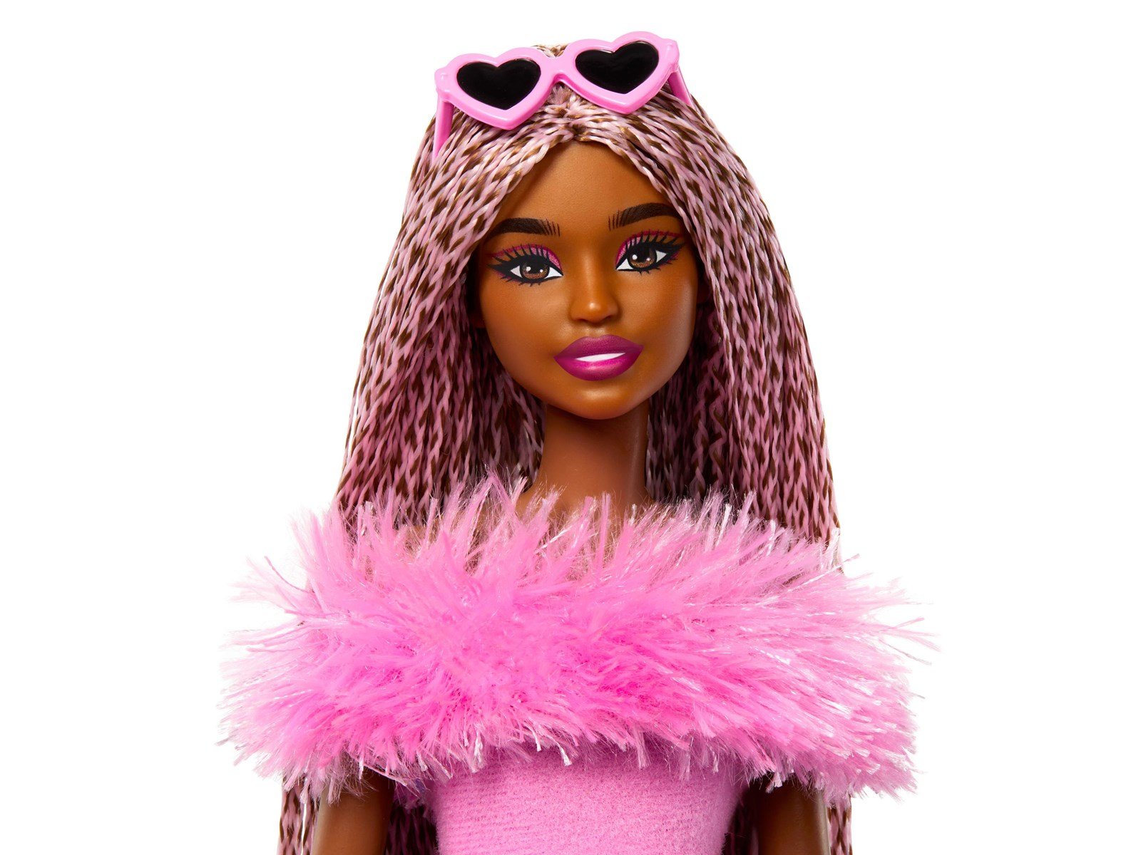 Barbie Deluxe Style Doll Fur Black