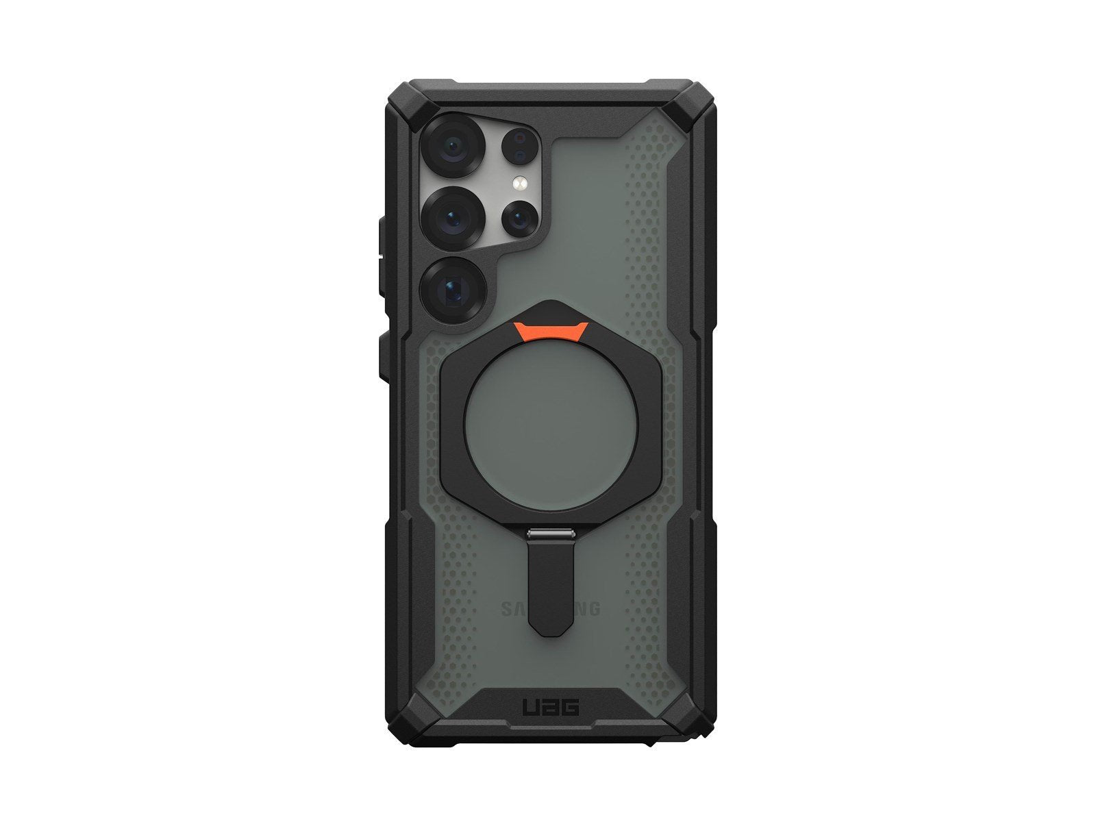 UAG Plasma XTE w/ Magnet - Black/Orange - Samsung Galaxy S25 Ultra