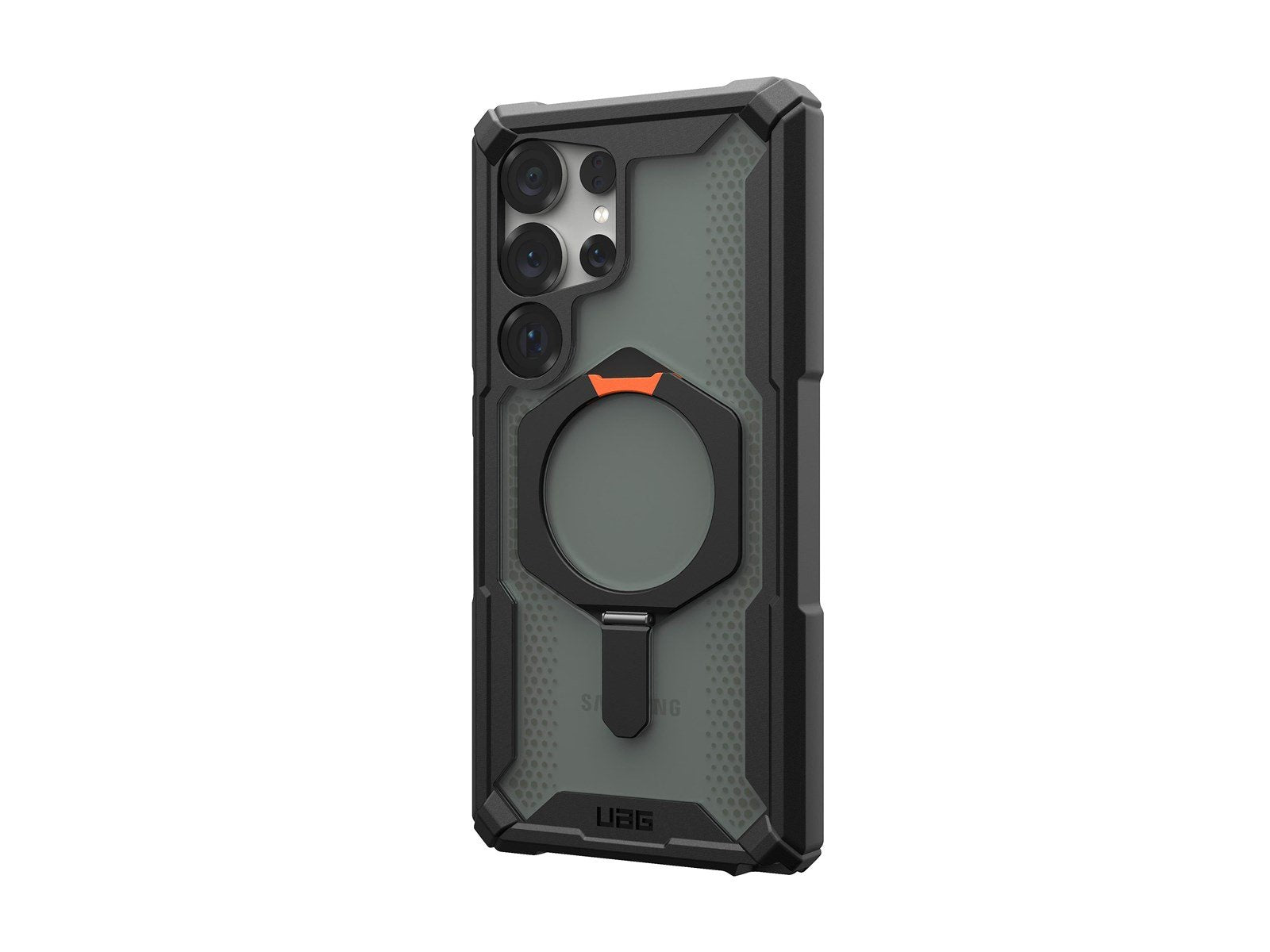 UAG Plasma XTE w/ Magnet - Black/Orange - Samsung Galaxy S25 Ultra