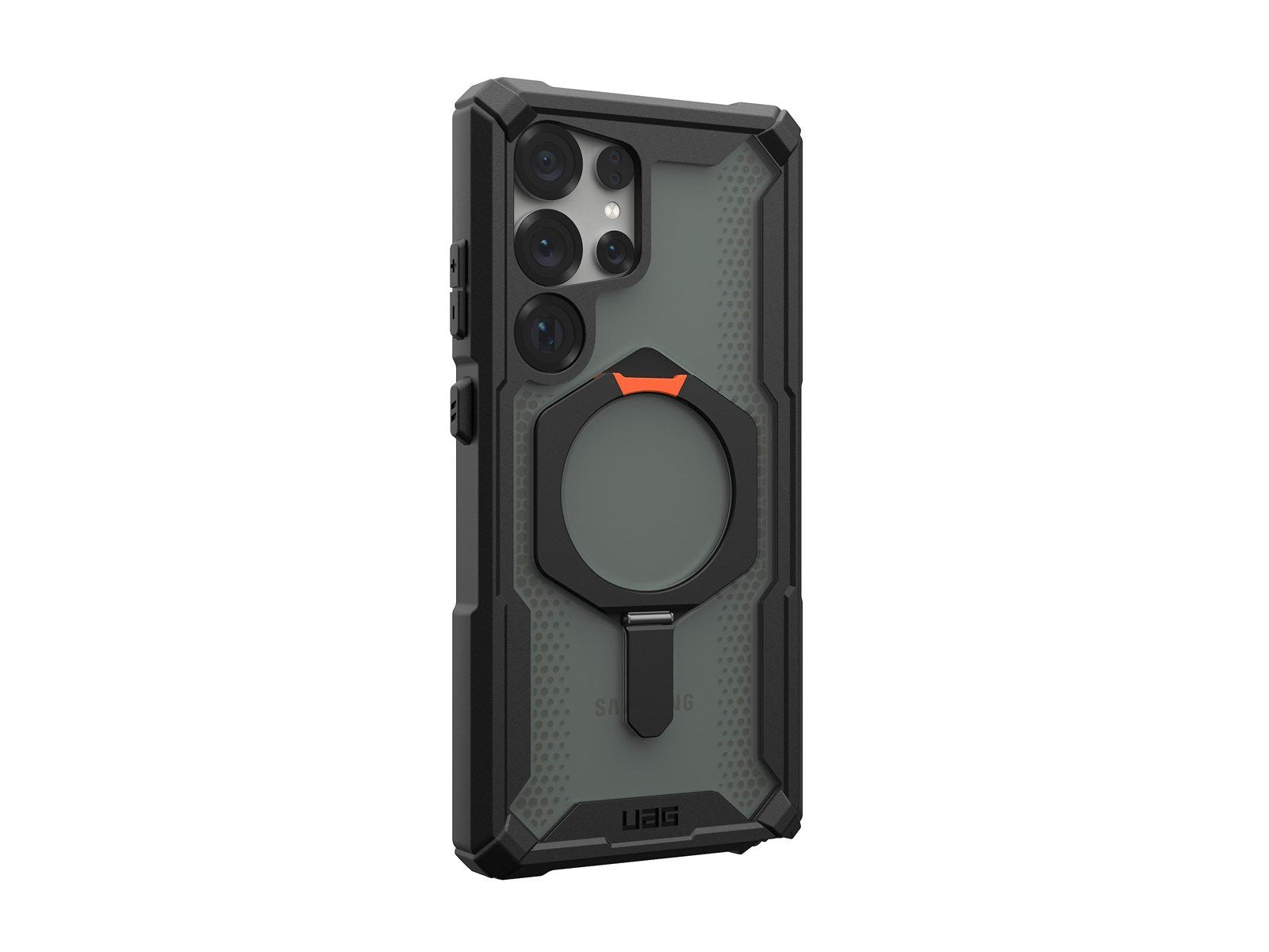 UAG Plasma XTE w/ Magnet - Black/Orange - Samsung Galaxy S25 Ultra