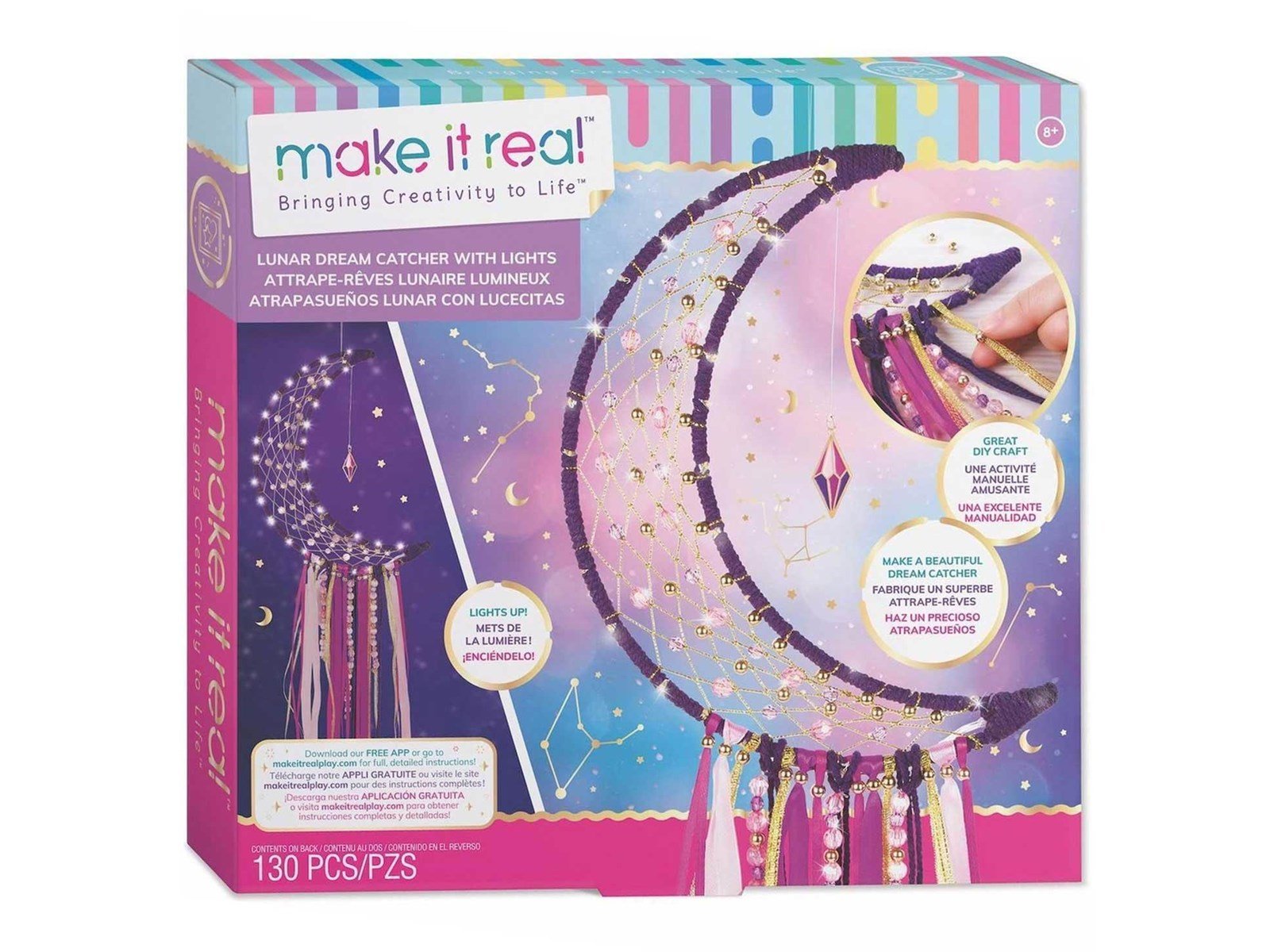 Spectron - Make it Real Moon Dreamcatcher with Lights Making