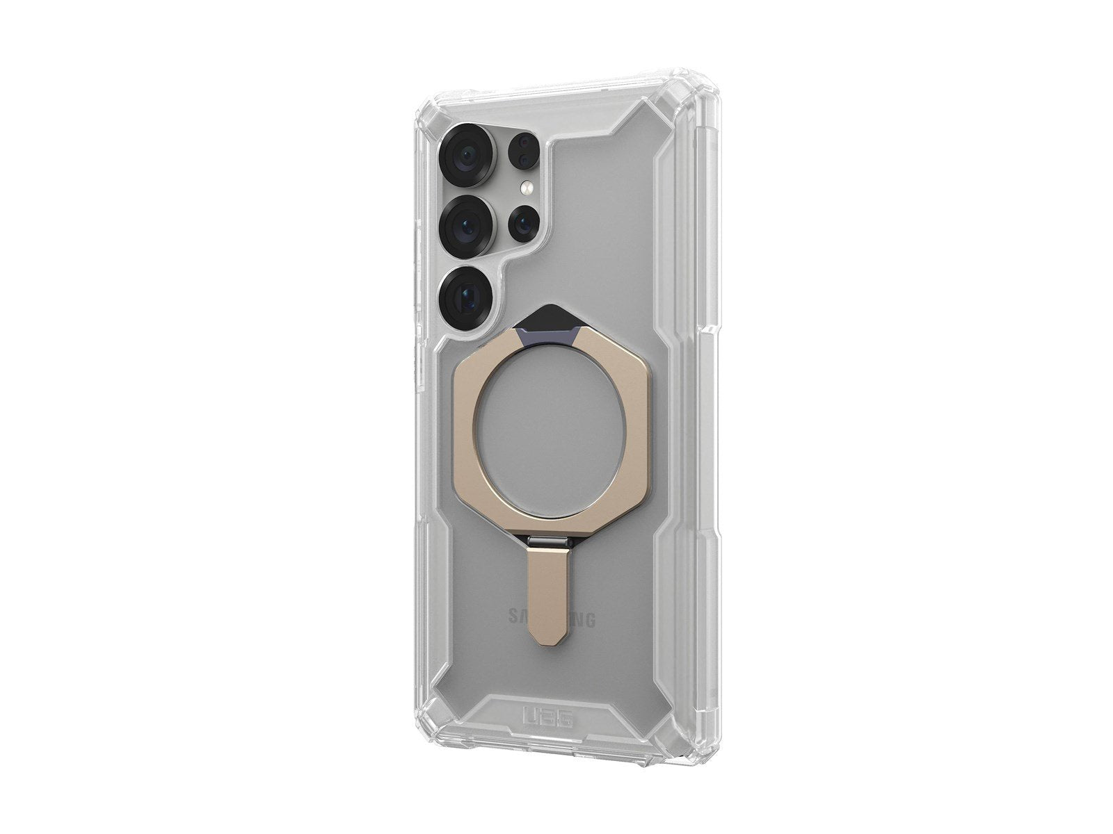 UAG Plasma XTE w/ Magnet - Clear/Titanium - Samsung Galaxy S25 Ultra