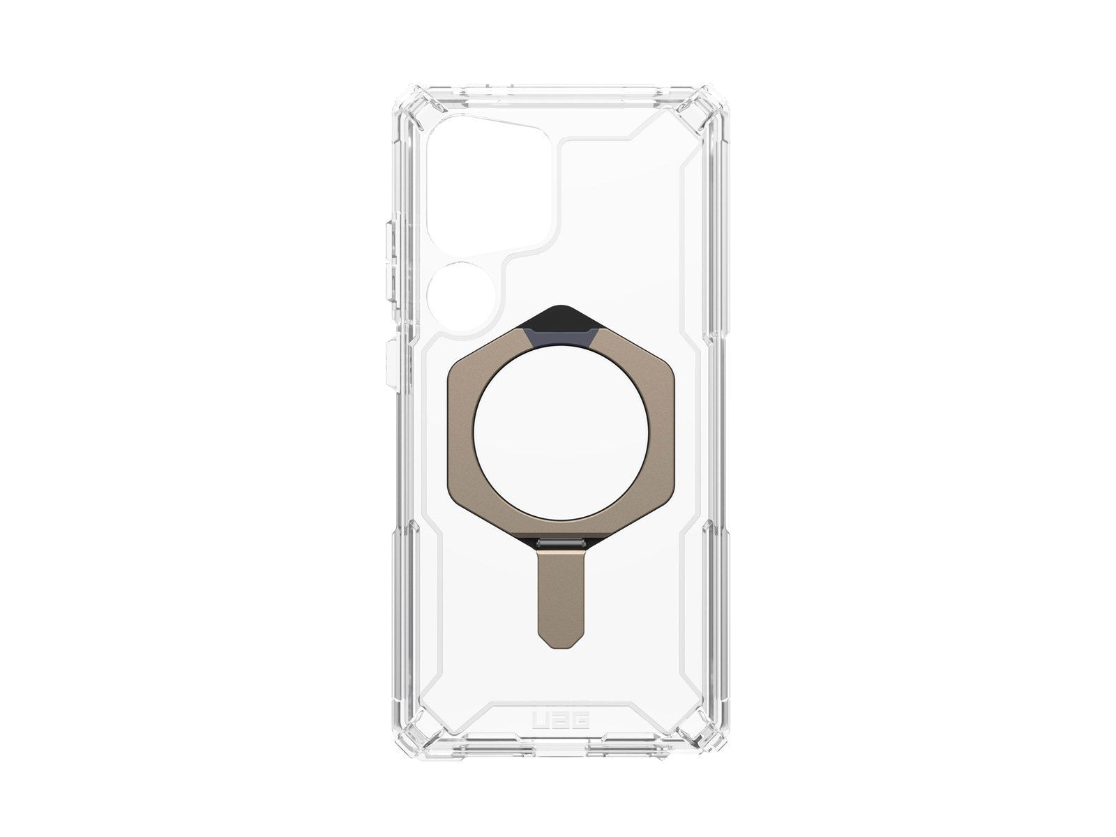 UAG Plasma XTE w/ Magnet - Clear/Titanium - Samsung Galaxy S25 Ultra
