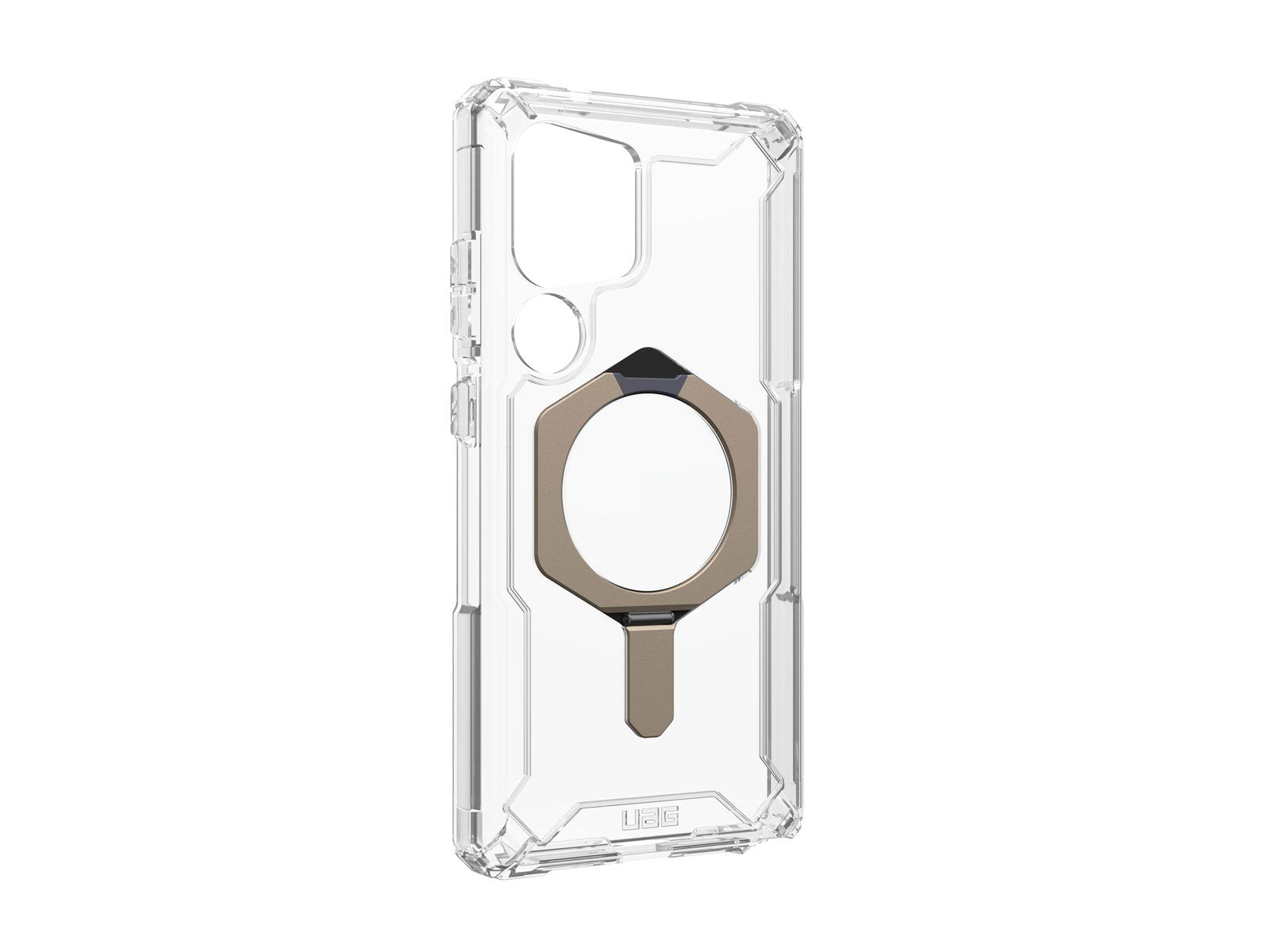 UAG Plasma XTE w/ Magnet - Clear/Titanium - Samsung Galaxy S25 Ultra