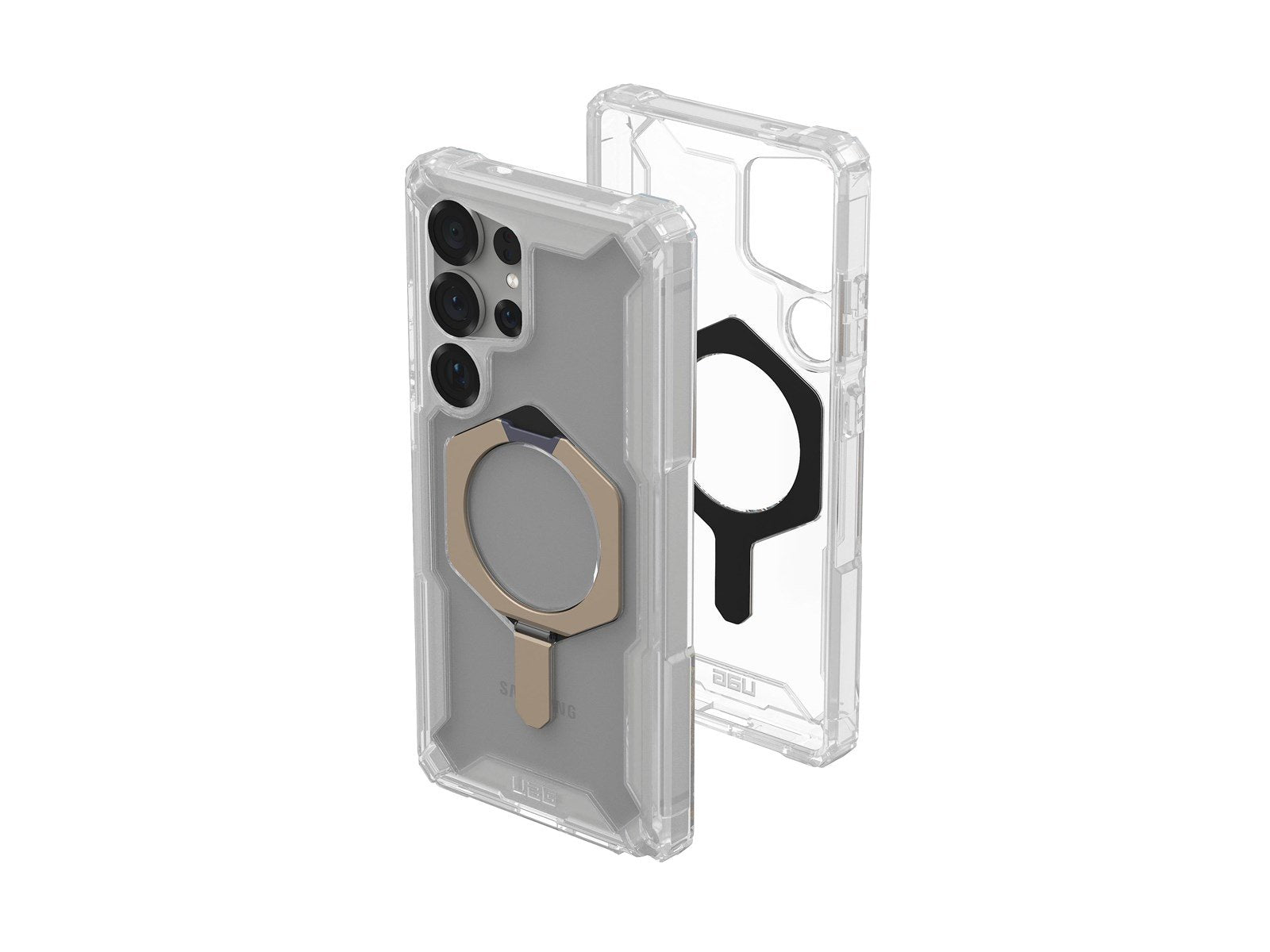 UAG Plasma XTE w/ Magnet - Clear/Titanium - Samsung Galaxy S25 Ultra