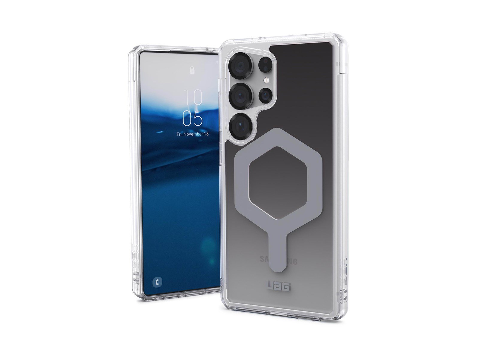 UAG Plyo Pro - Black/Clear Ombre - Samsung Galaxy S25 Ultra