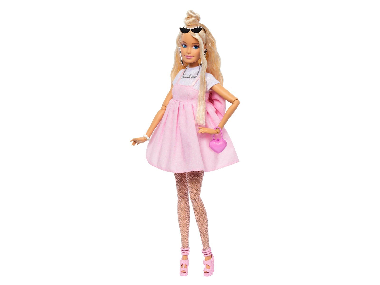 Barbie Deluxe Style Doll Bow Blonde