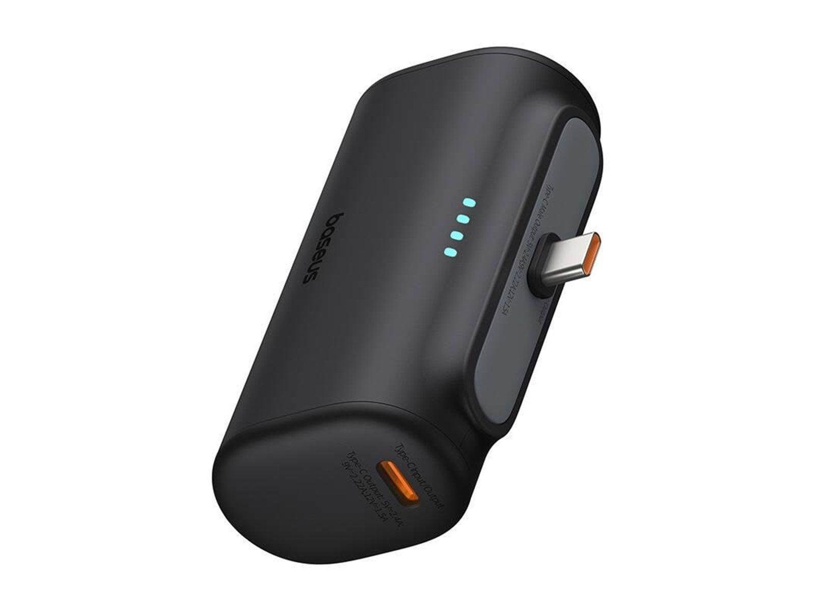 Baseus Powerbank Compact 5000mAh 20W USB-C (black) Powerbank (Akku) - schwarz - 5000 mAh