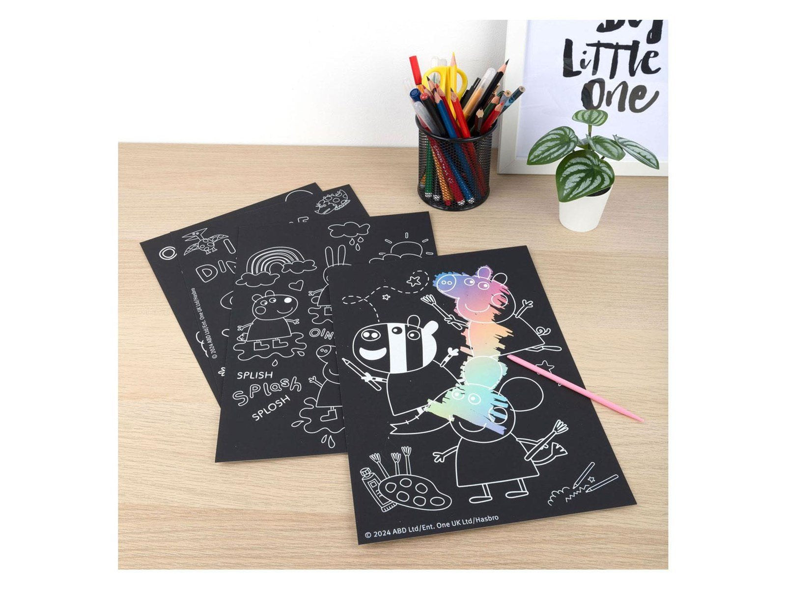 Undercover - Scratch Art Set Peppa Pig