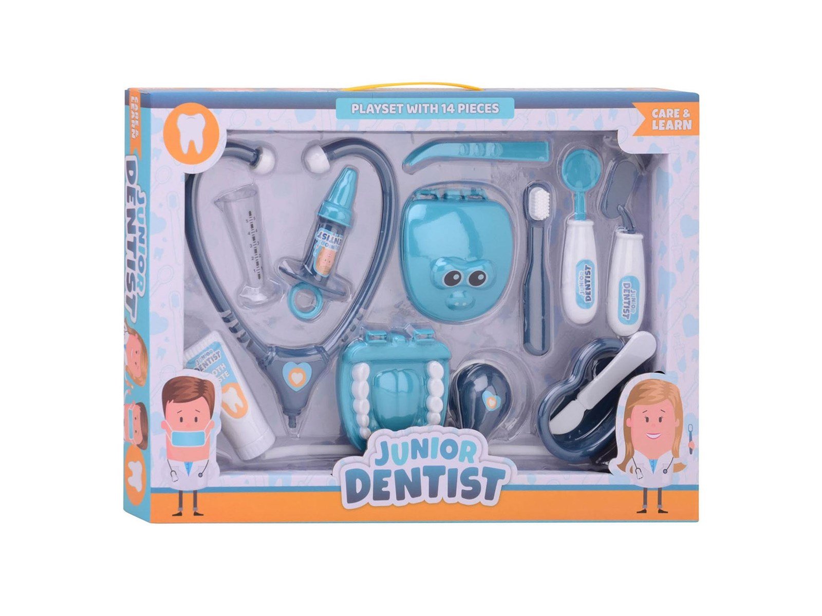 Johntoy - Dentist Playset 13 pieces.