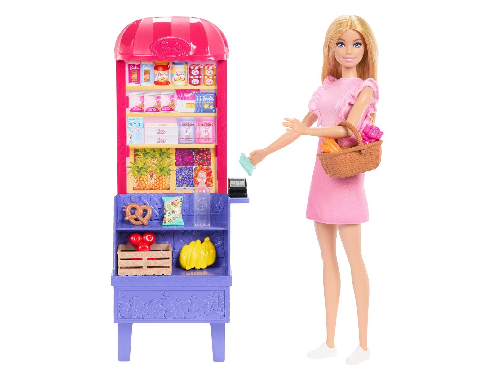 Barbie and Teresa Recipe for Friendship Malibu at the Market Doll and Playset