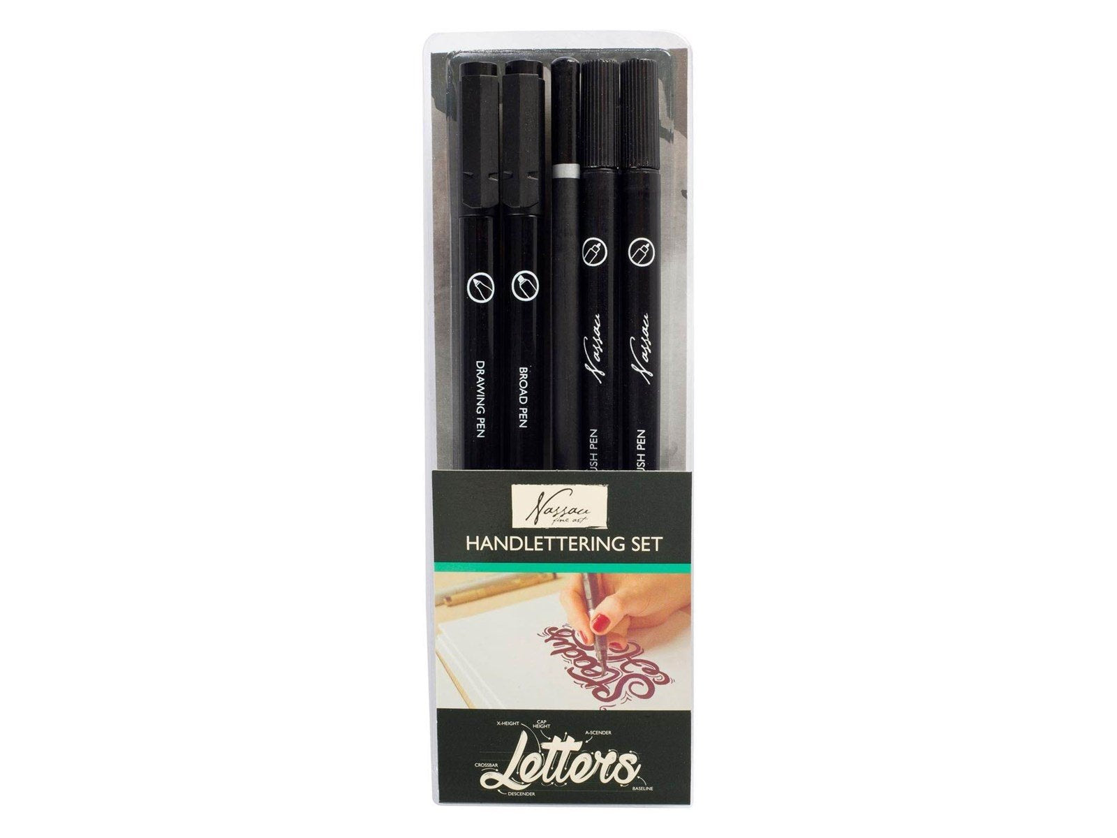 Creative Craft Group Nassau Hand Lettering Set 5 pcs.