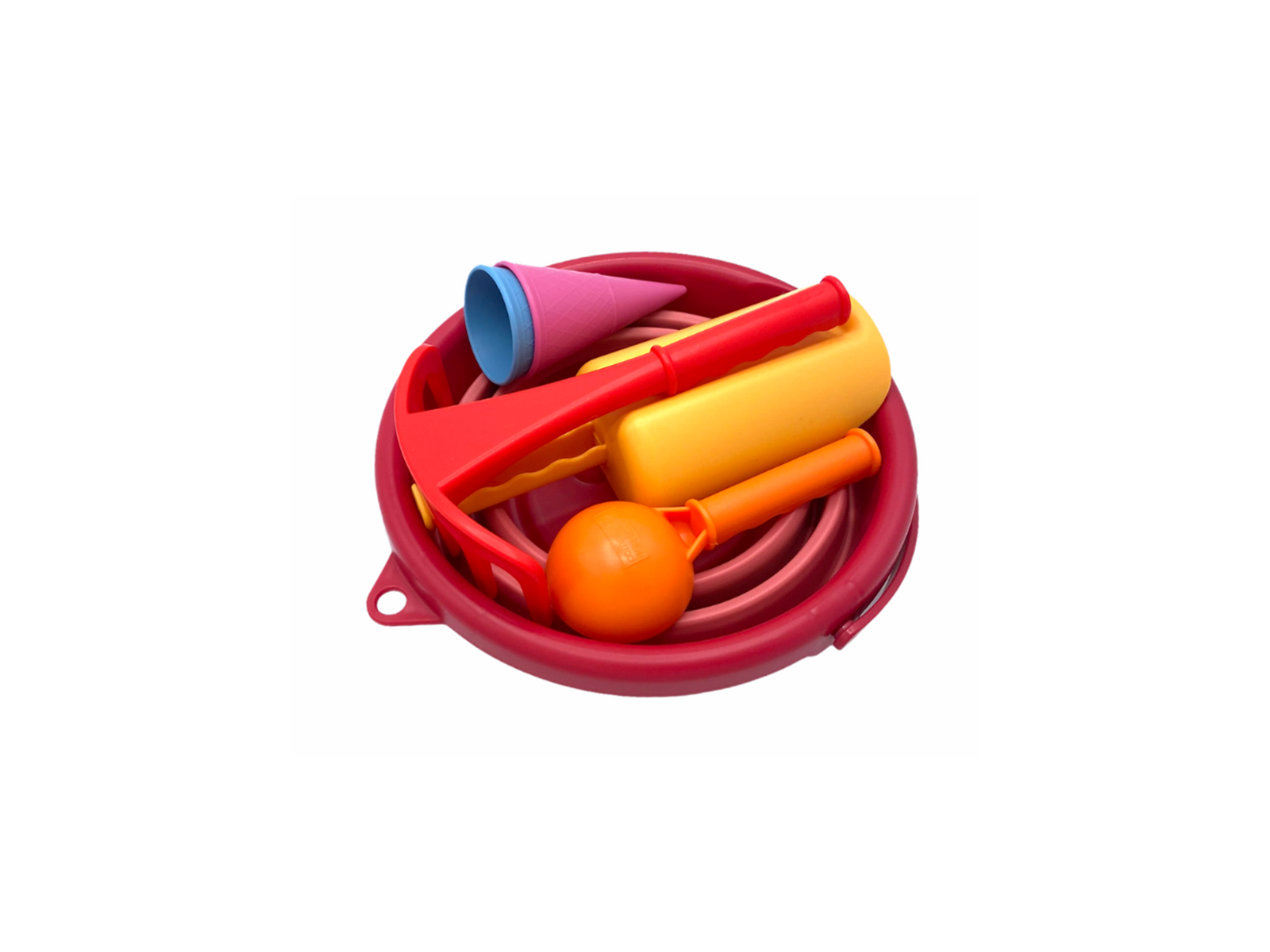 CompactToys 7in1 Sandtoys // Red