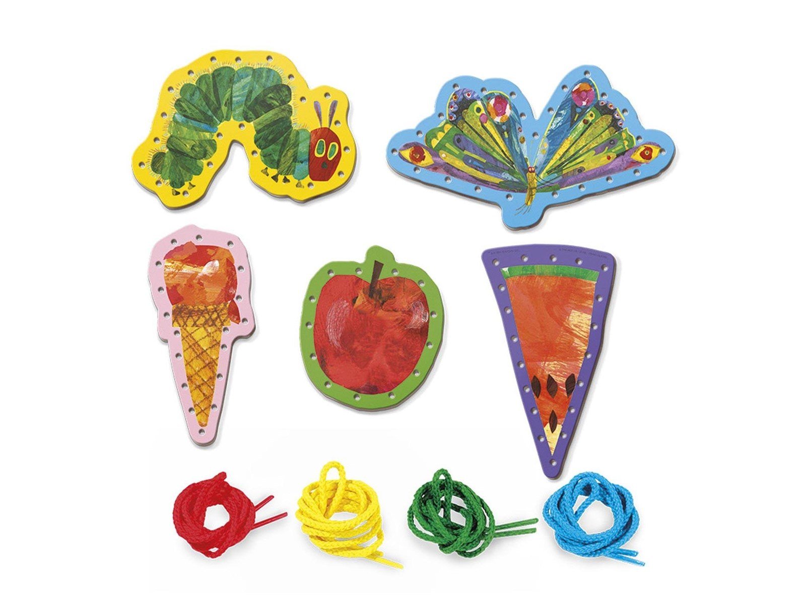 Totum - The Hungry Caterpillar Lacing Cards