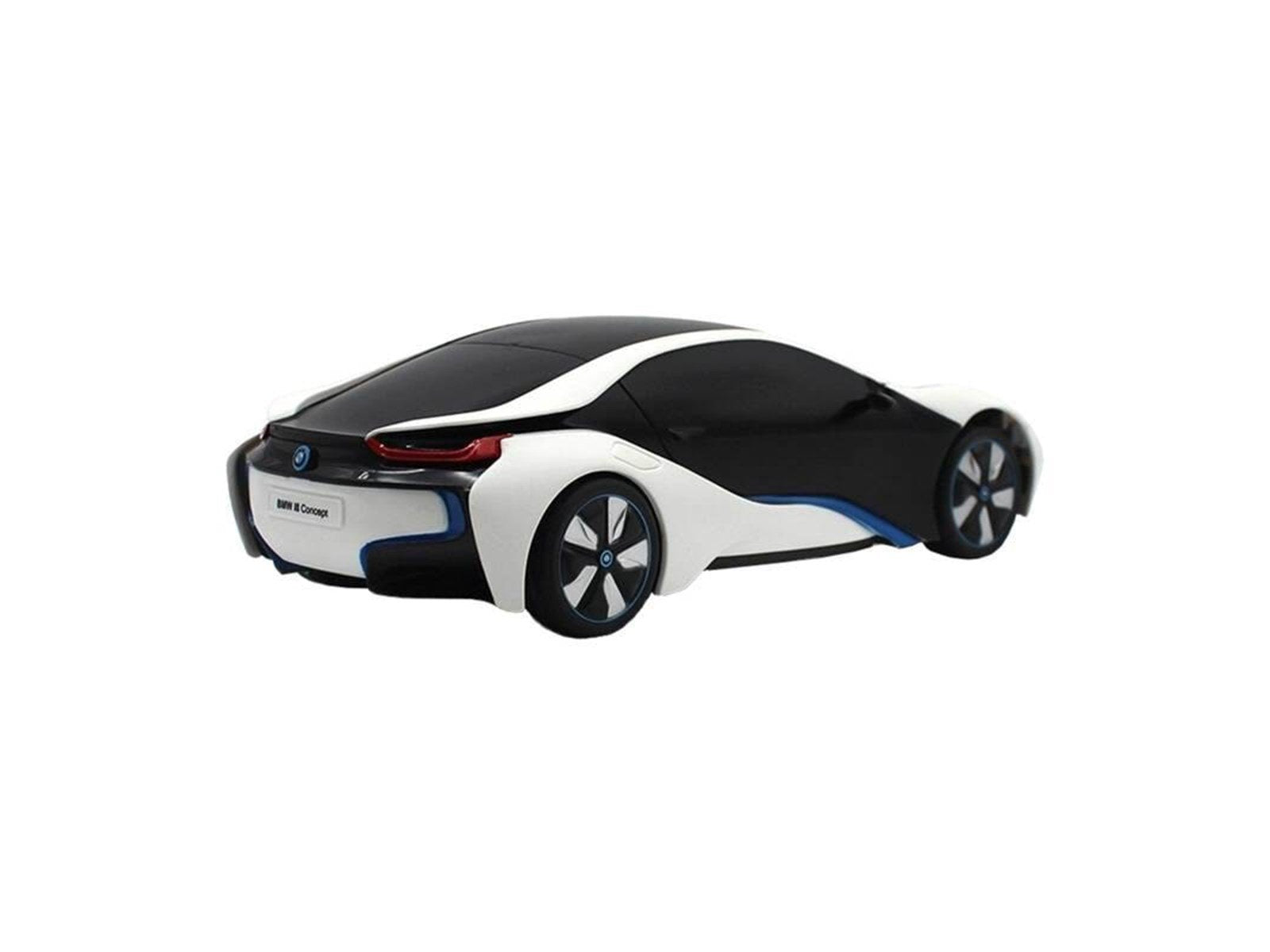 RASTAR R/C 1:24 BMW i8 remote controlled car- UV-sensitive (white and yellow)