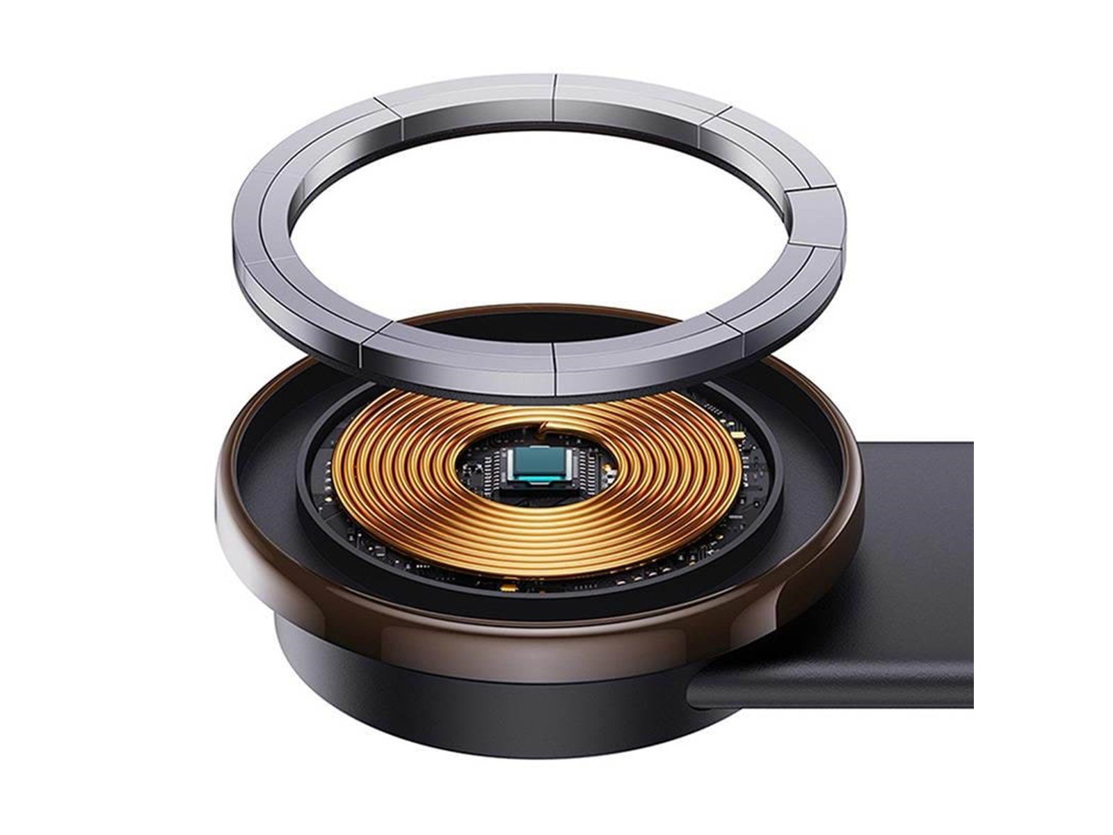 Baseus Magnetic car phone holder (black)
