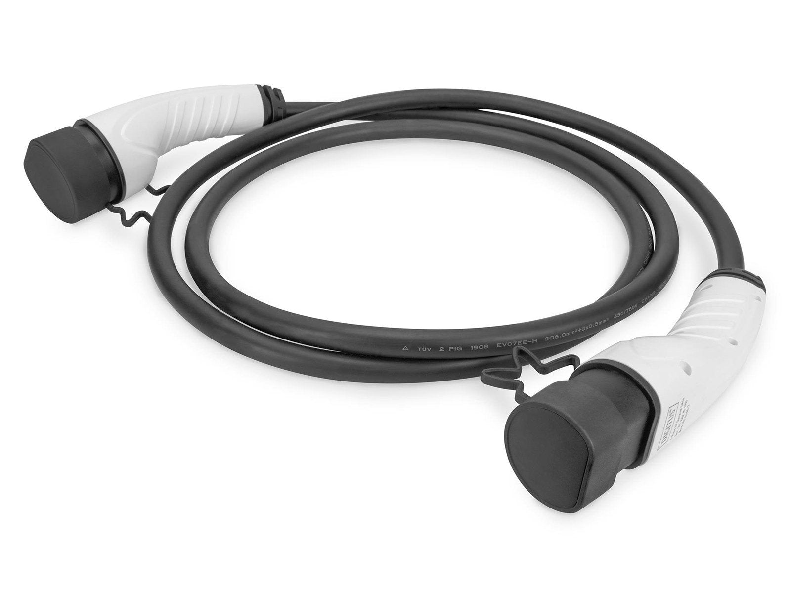 DIGITUS EV Charging Cable - Type 2 - 32A - 7.5m | Single Phase