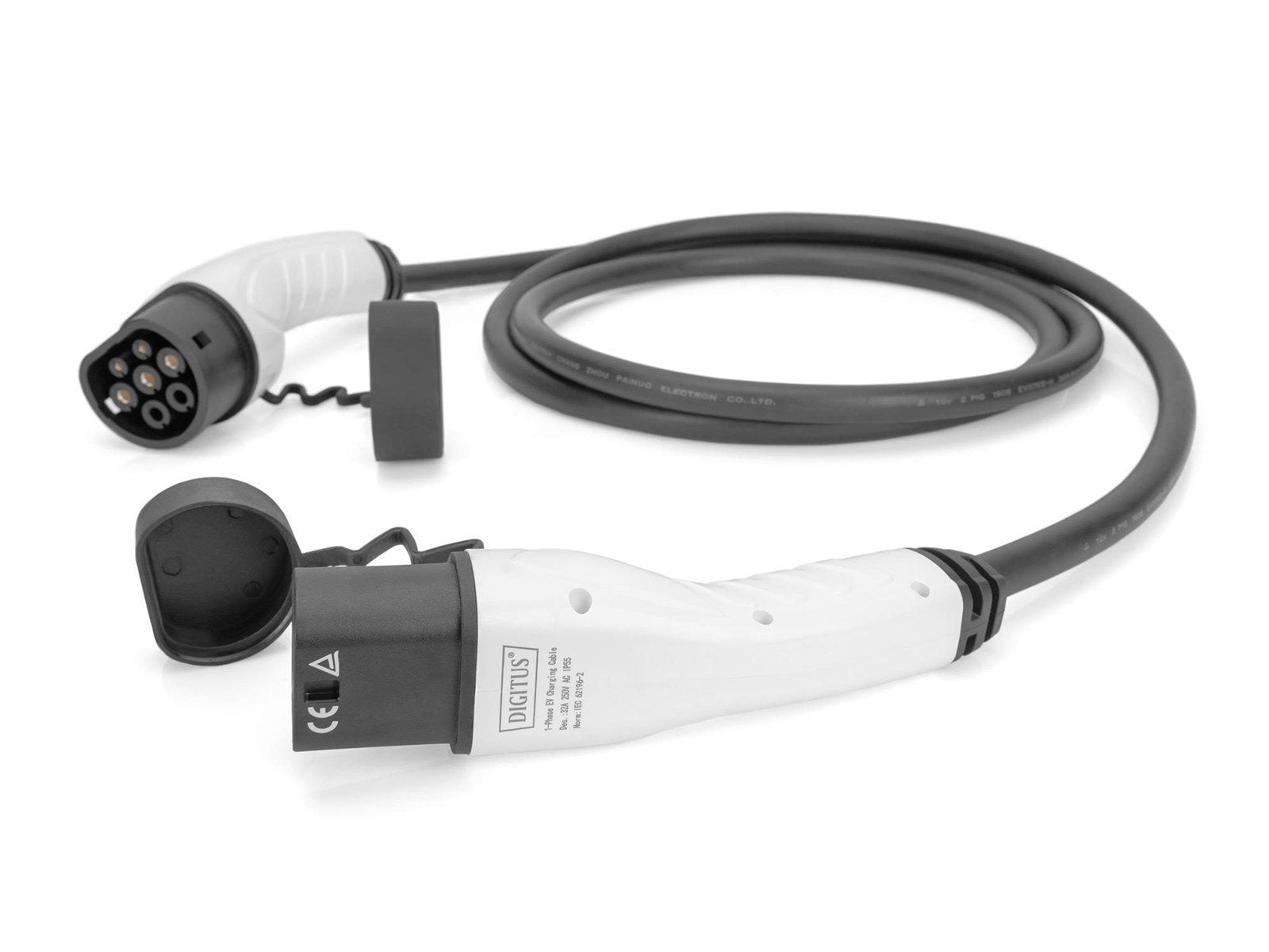 DIGITUS EV Charging Cable - Type 2 - 32A - 7.5m | Single Phase