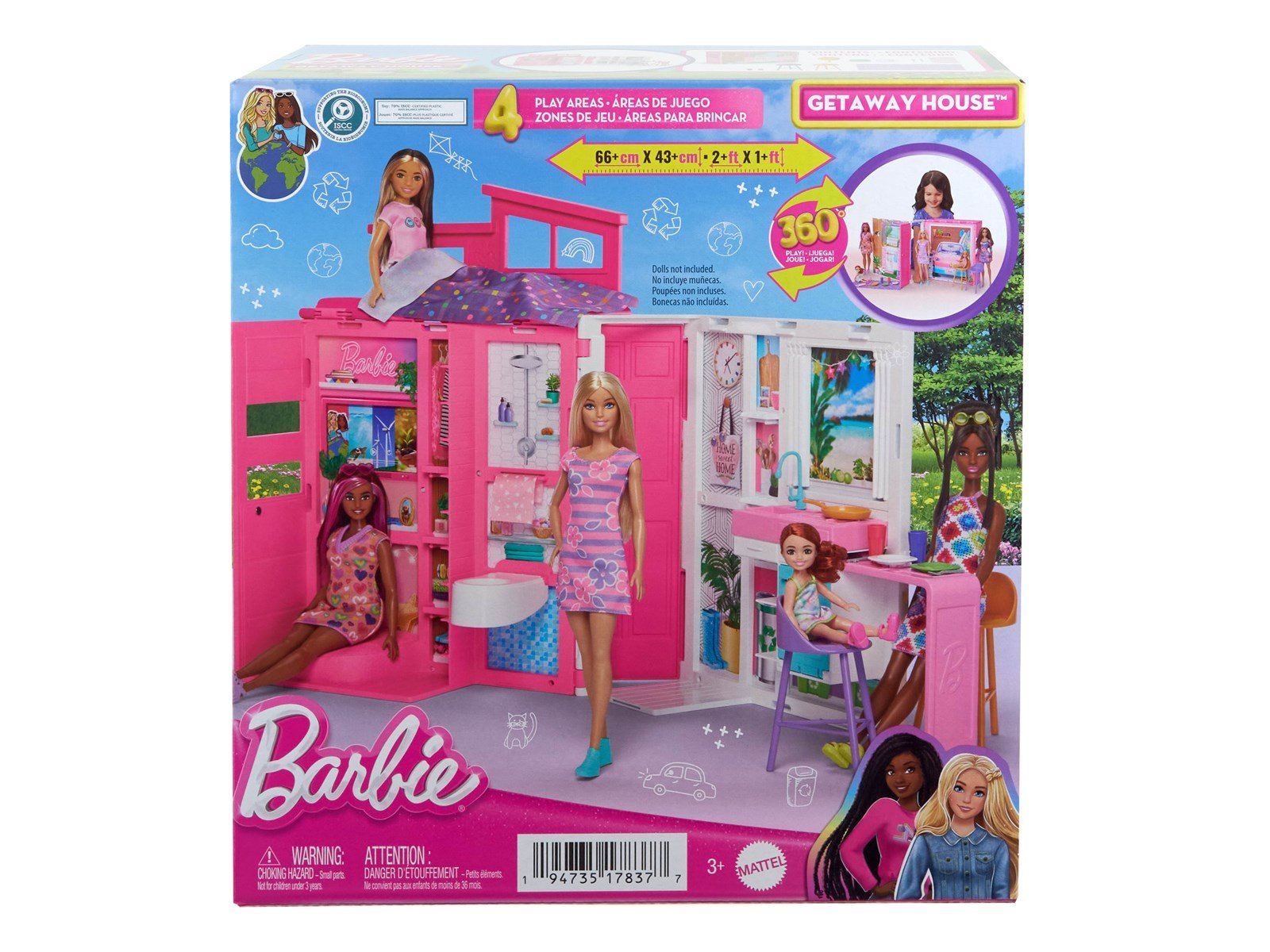 Barbie Getaway House Playset
