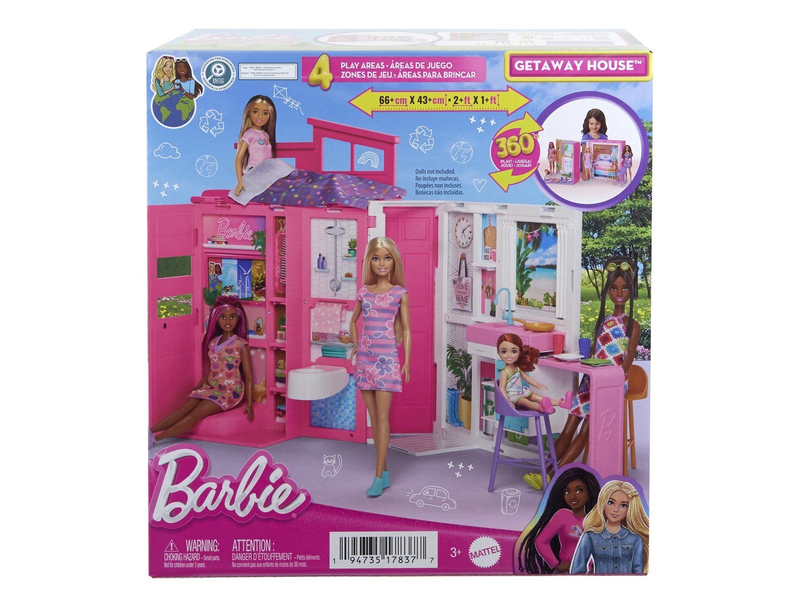 Barbie Getaway House Playset