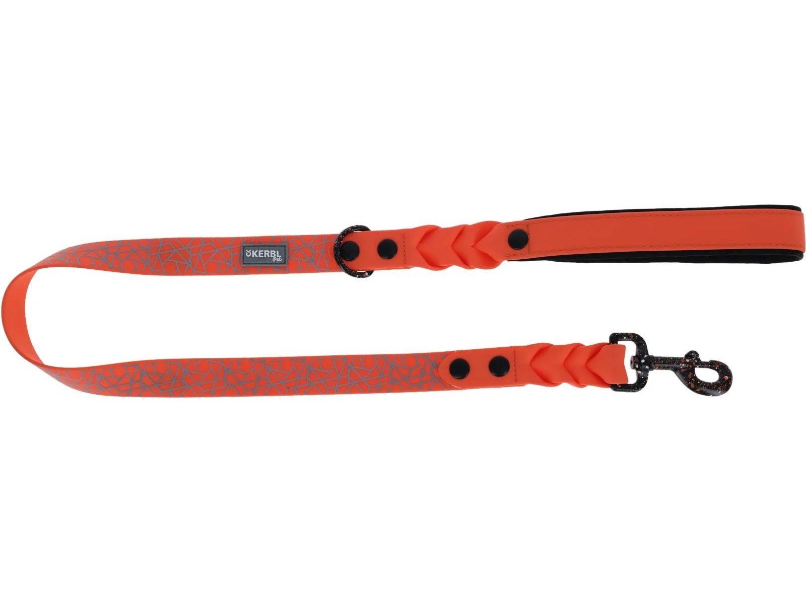 Kerbl Pet Dog Leash Puno Orange 25mm 200cm
