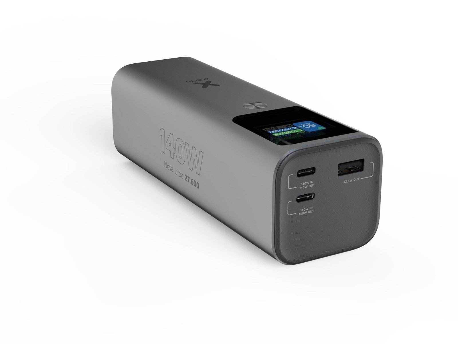 Xtorm 140W Nova Ultra Powerbank (Akku) - Grau - 27600 mAh