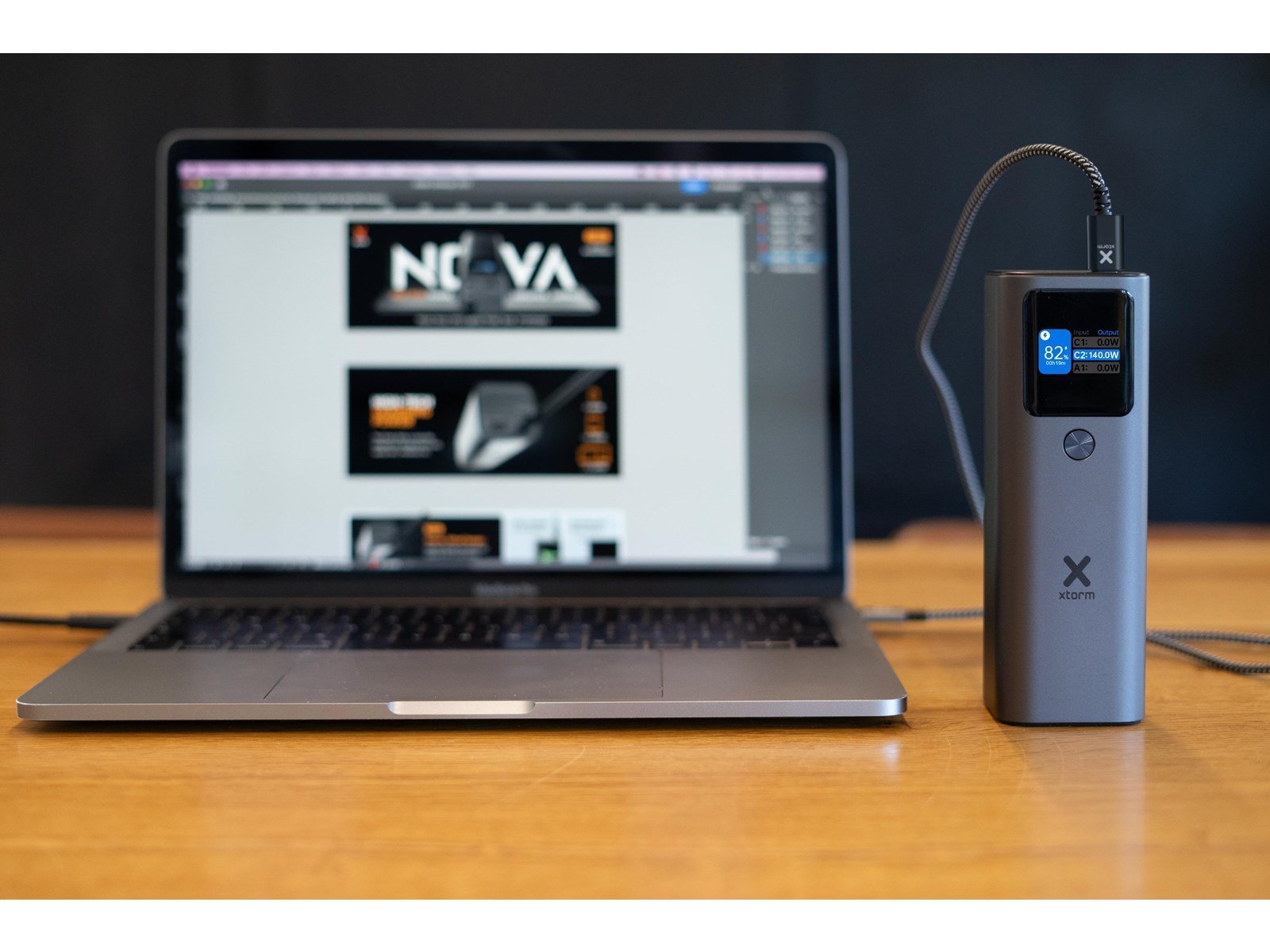 Xtorm 140W Nova Ultra Powerbank (Akku) - Grau - 27600 mAh