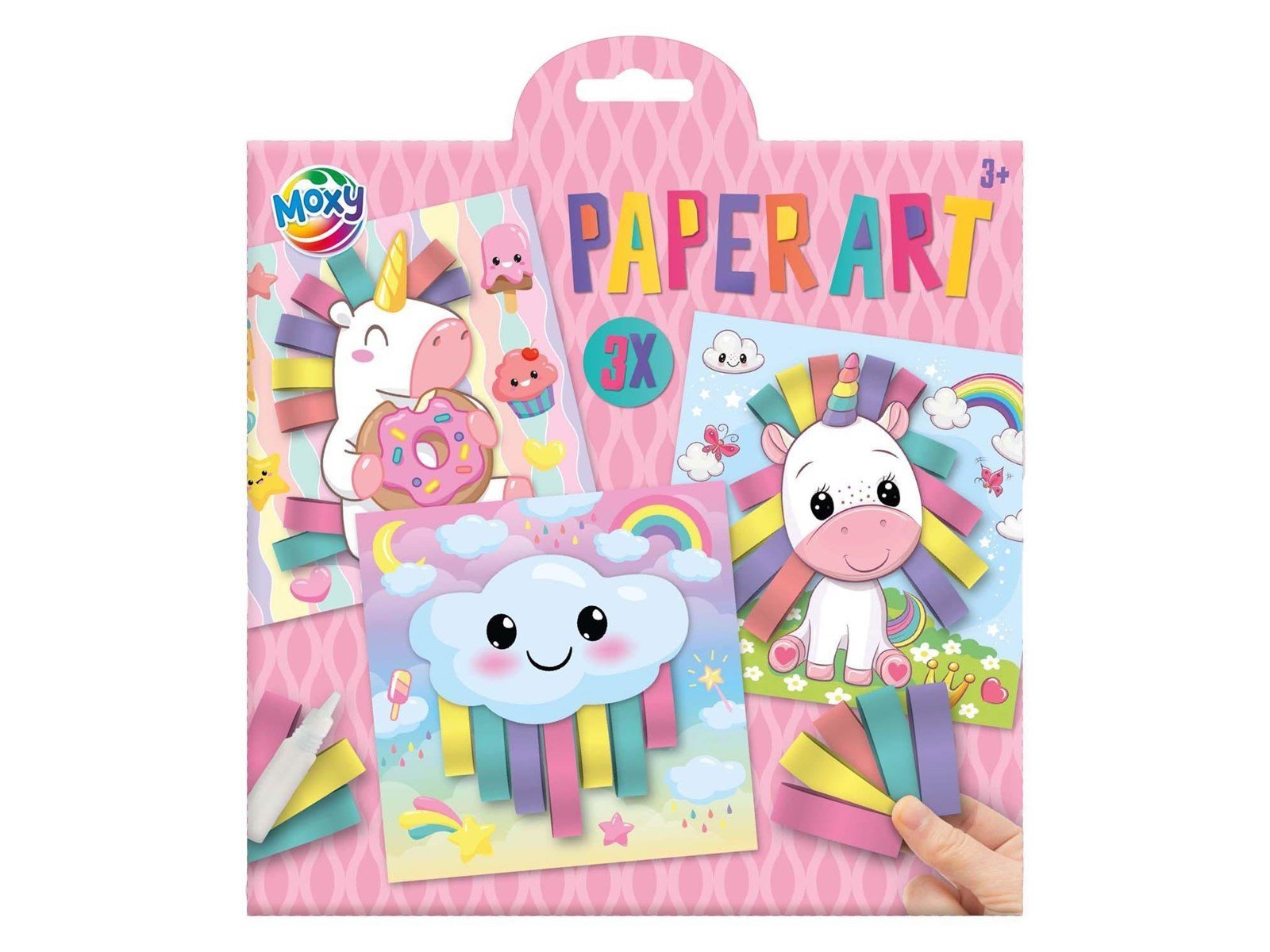 Creative Craft Group Paper Art Animals Craft Set of 3