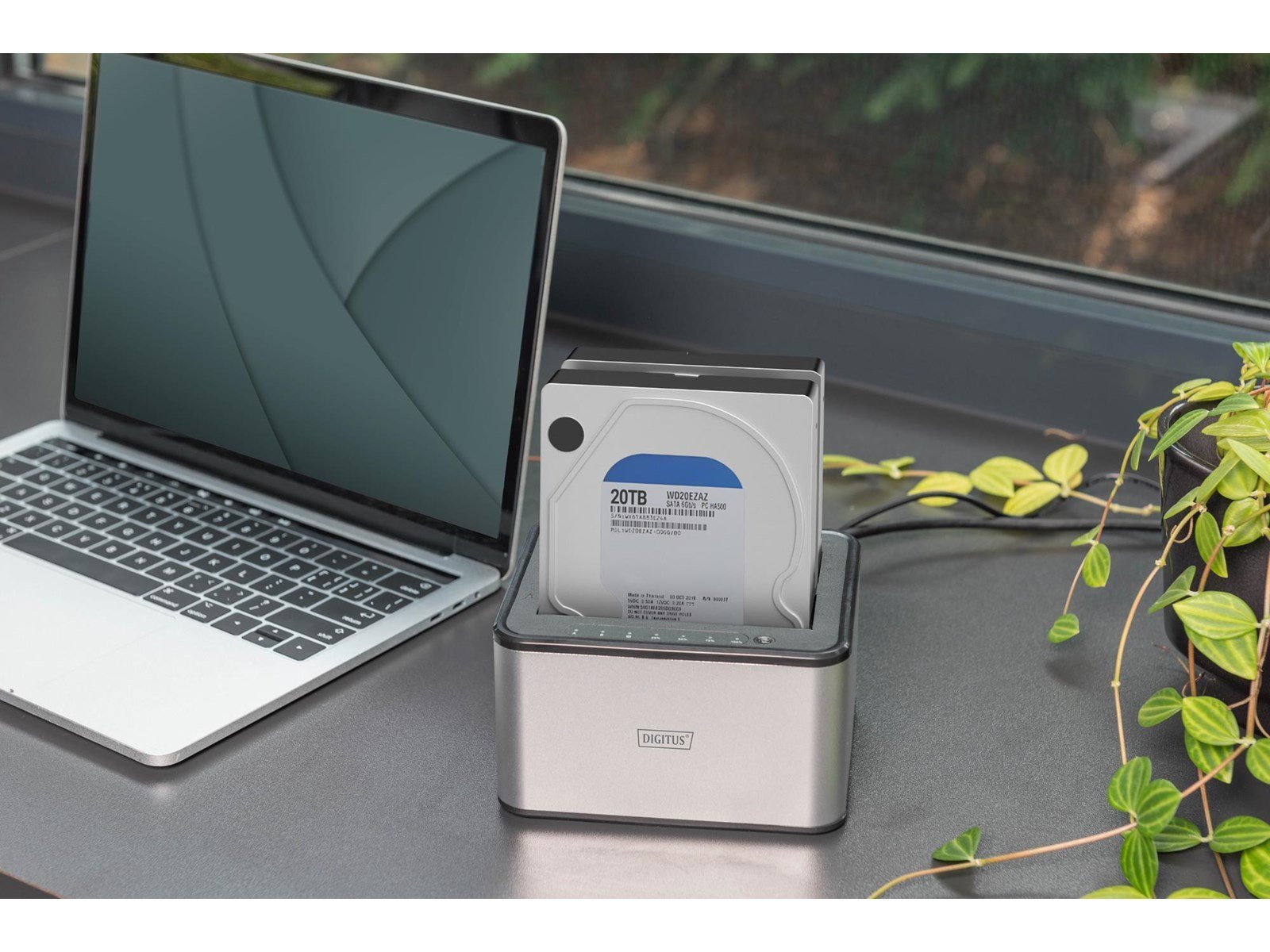 DIGITUS USB 3.0 Dual Bay SATA Docking Station