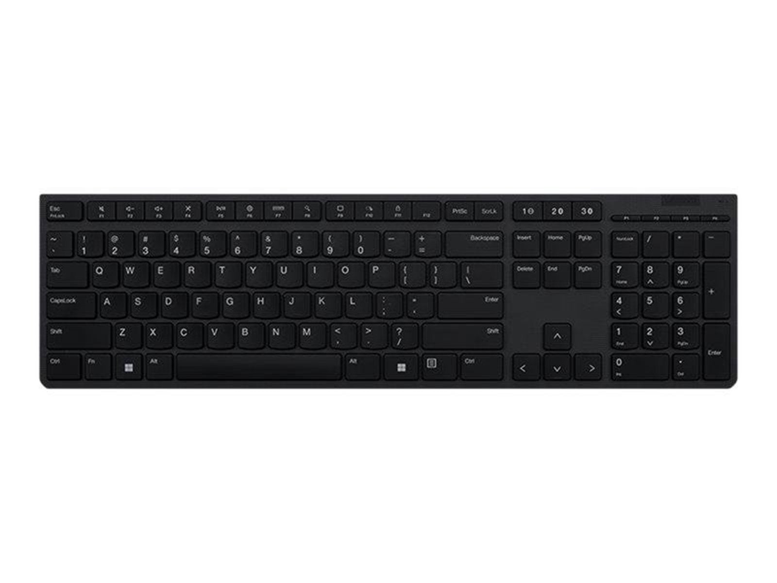 Lenovo Professional - keyboard - US English - grey Input Device - Tastaturen - US-Englisch - Grau