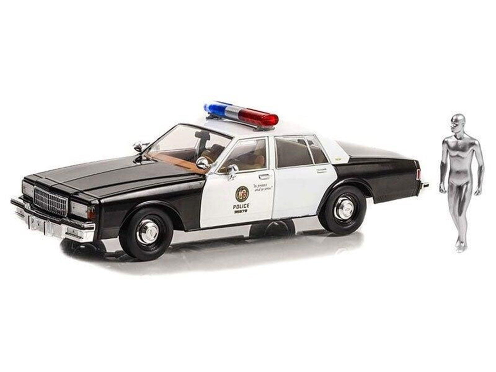 Greenlight 1/18 Artisan Collection - Terminator 2 (1991) - 1987 Cheverolet Caprice with Android