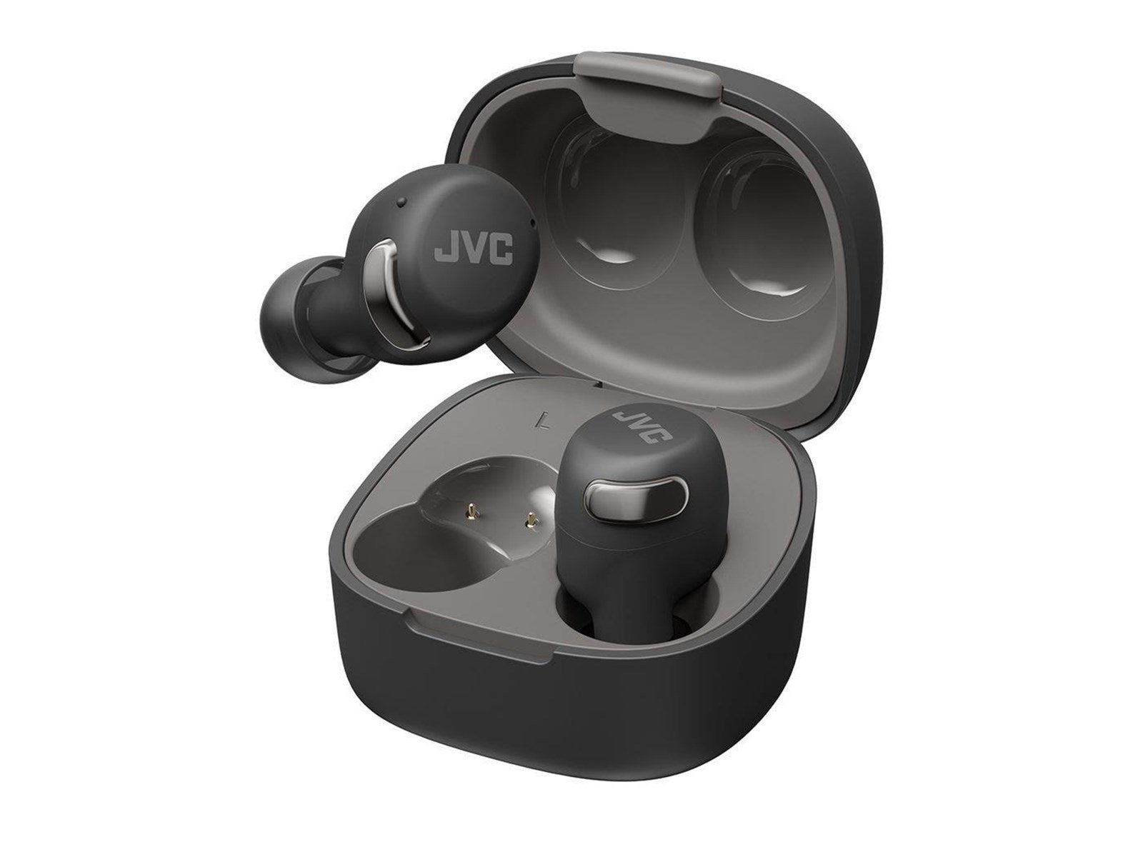JVC Active Noise Cancelling True Wireless Headphones - Black