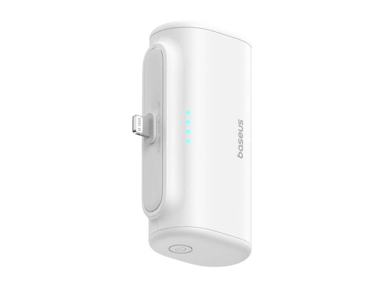 Baseus Powerbank OS Compact IP 5000mAh 20W (white) Powerbank (Akku) - Weiß - 5000 mAh